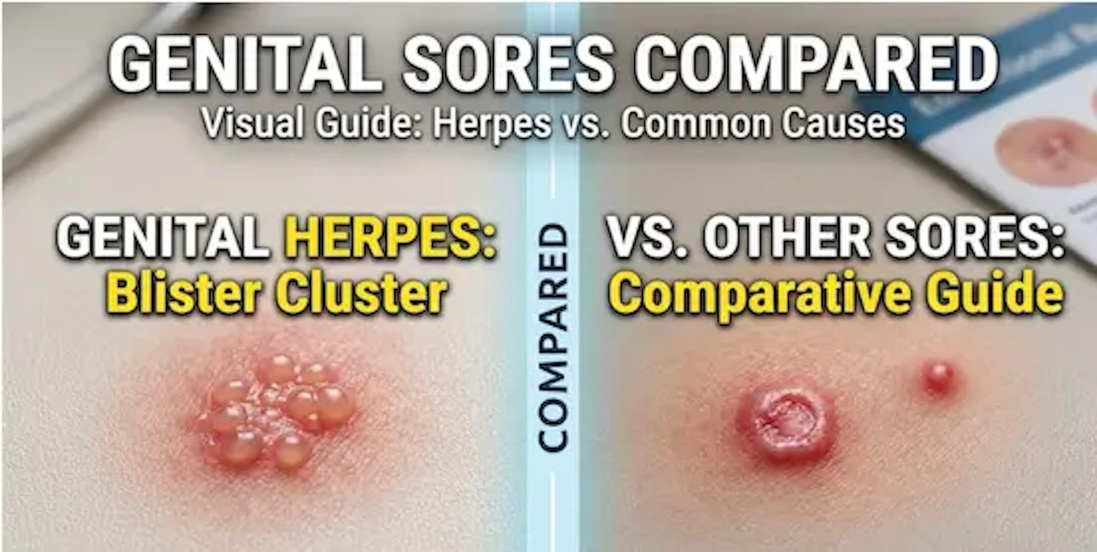 Genital Sores Compared