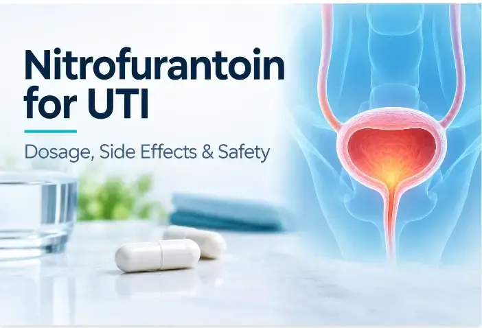 Nitrofurantoin 100 mg modified-release capsules for UTI treatment