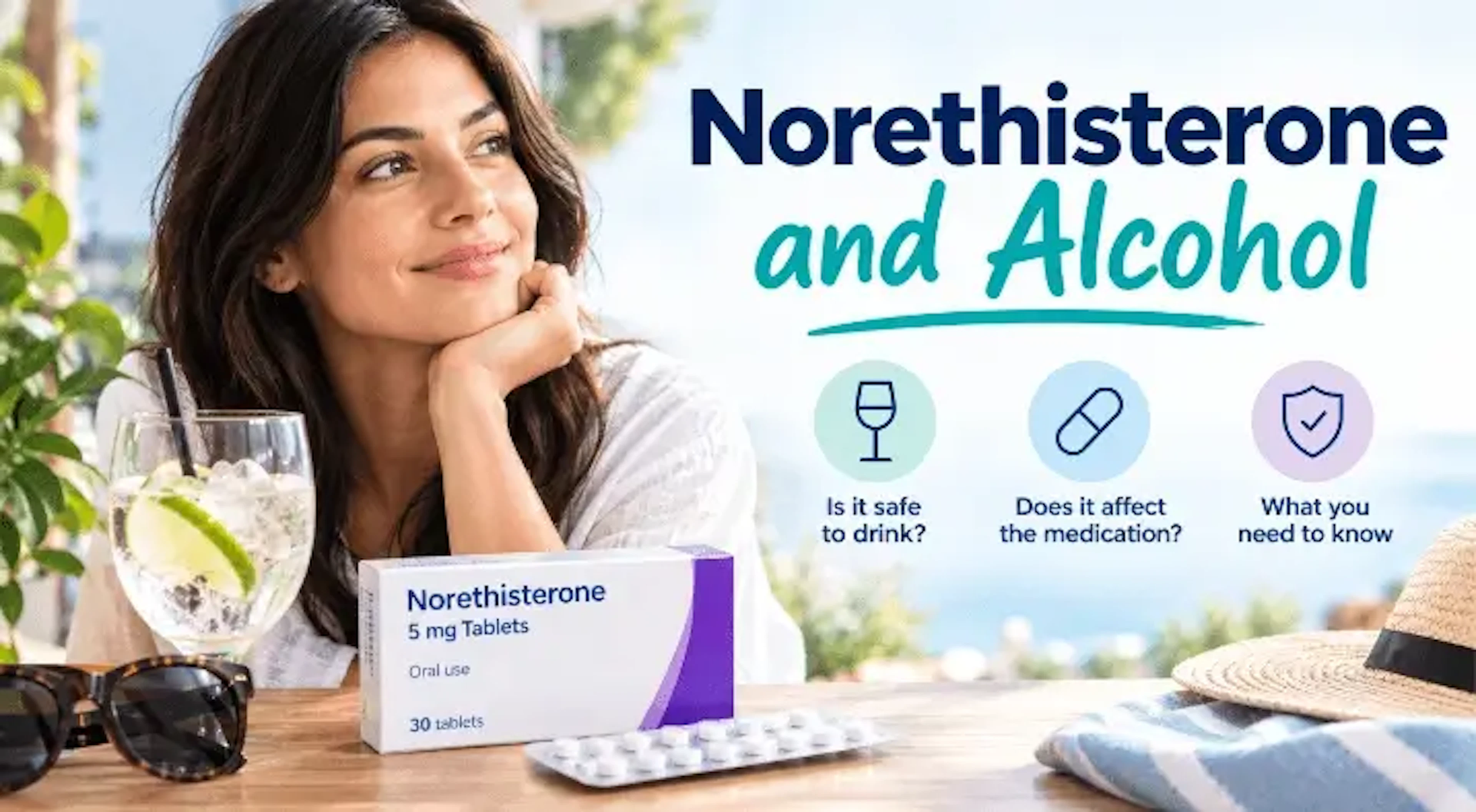 Norethisterone and Alcohol
