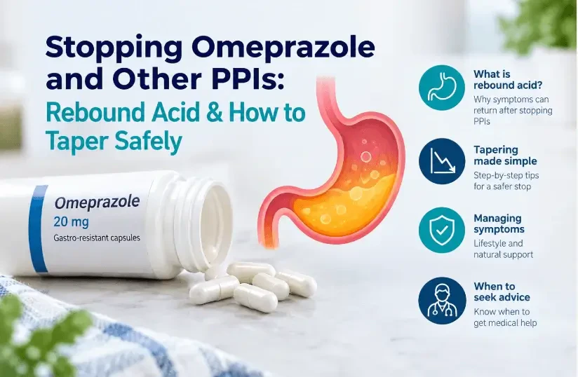 Stopping Omeprazole and Other PPIs