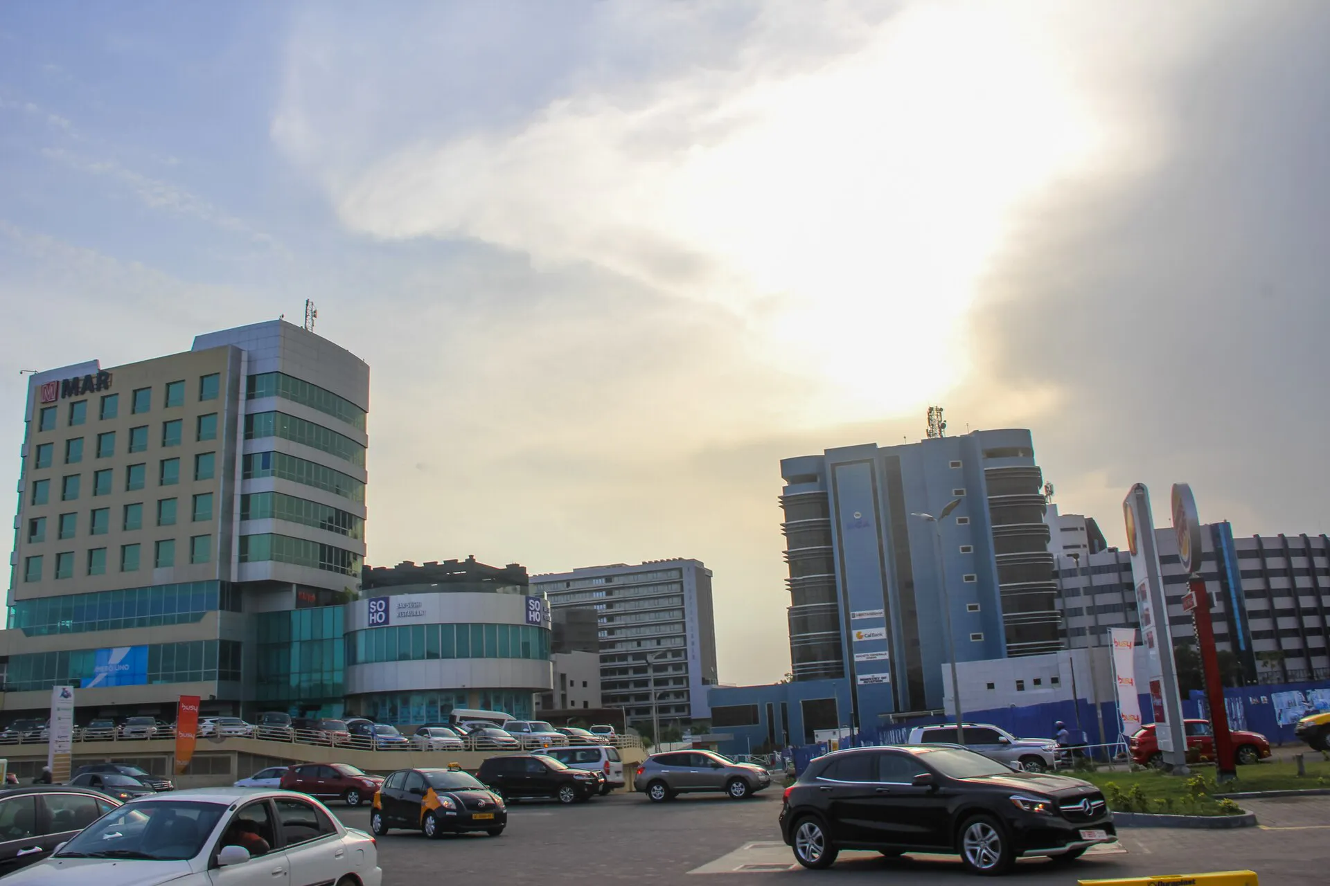 Accra skyline
