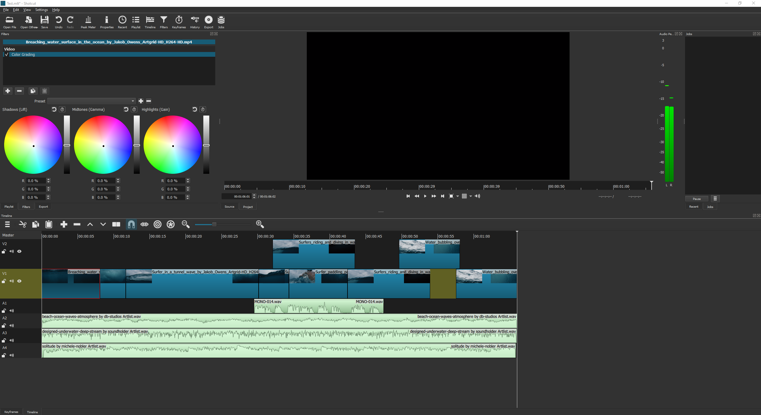 shotcut video editor for mac os high sierra