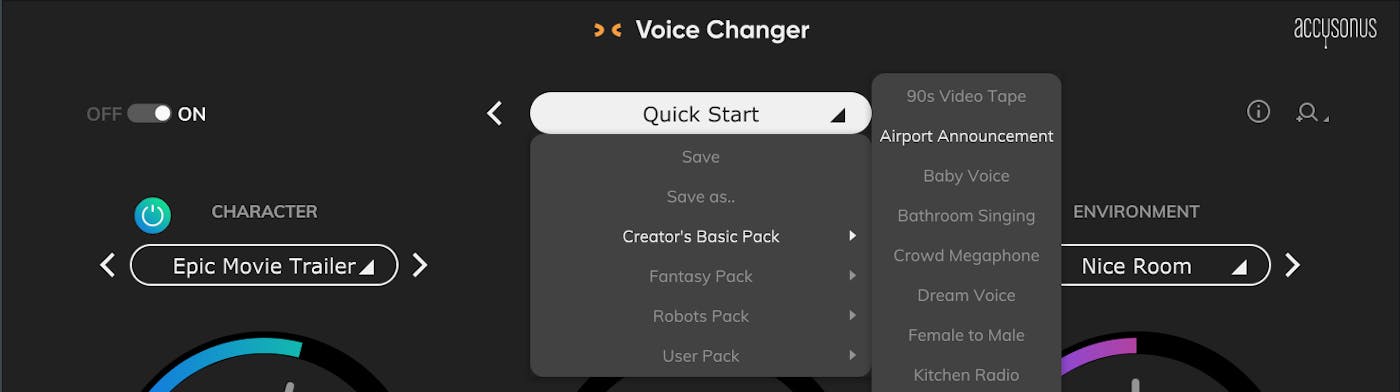 3 Popular Voice Changer Presets from Launch Week