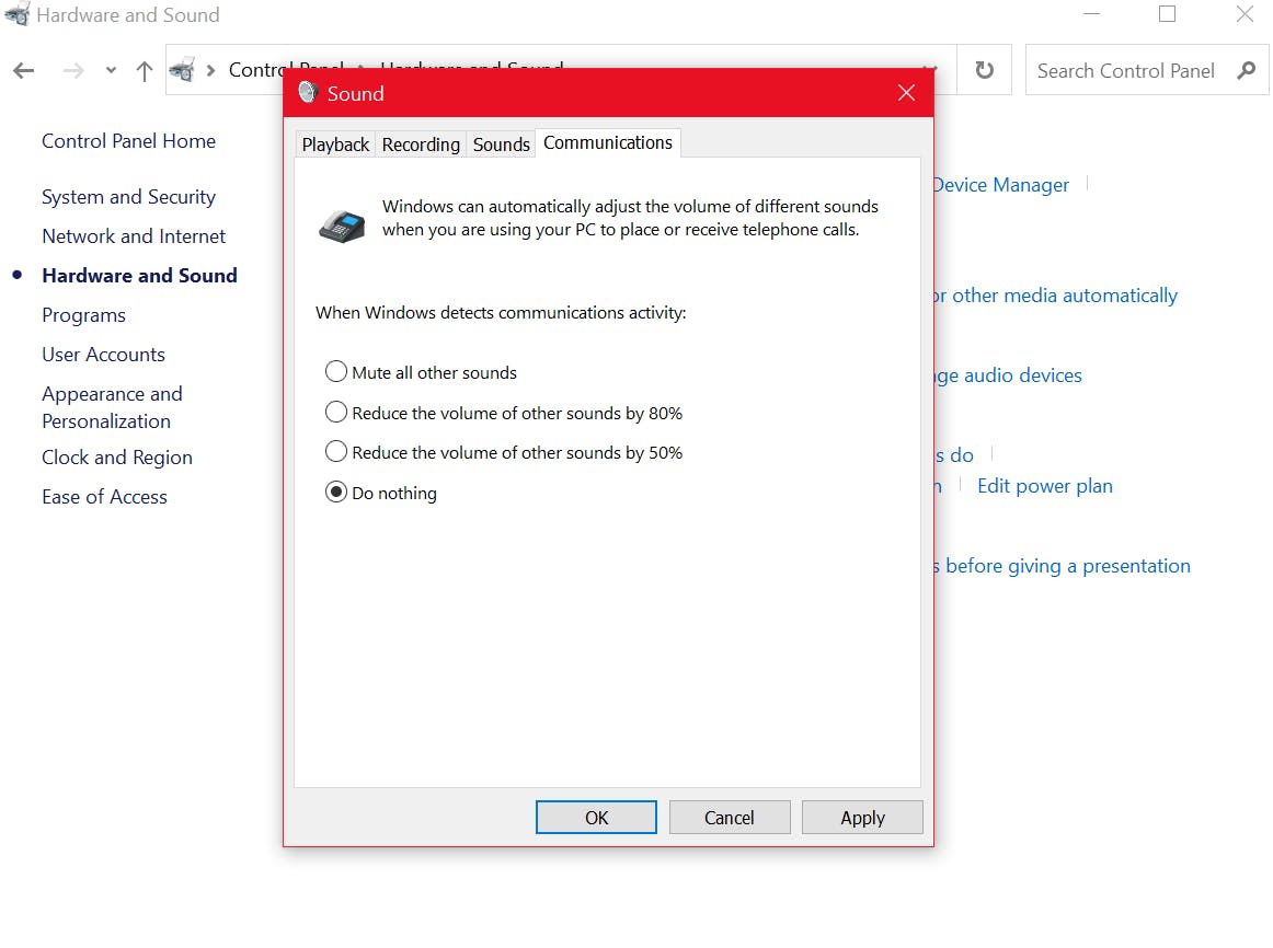 Audio troubleshooting for Discord