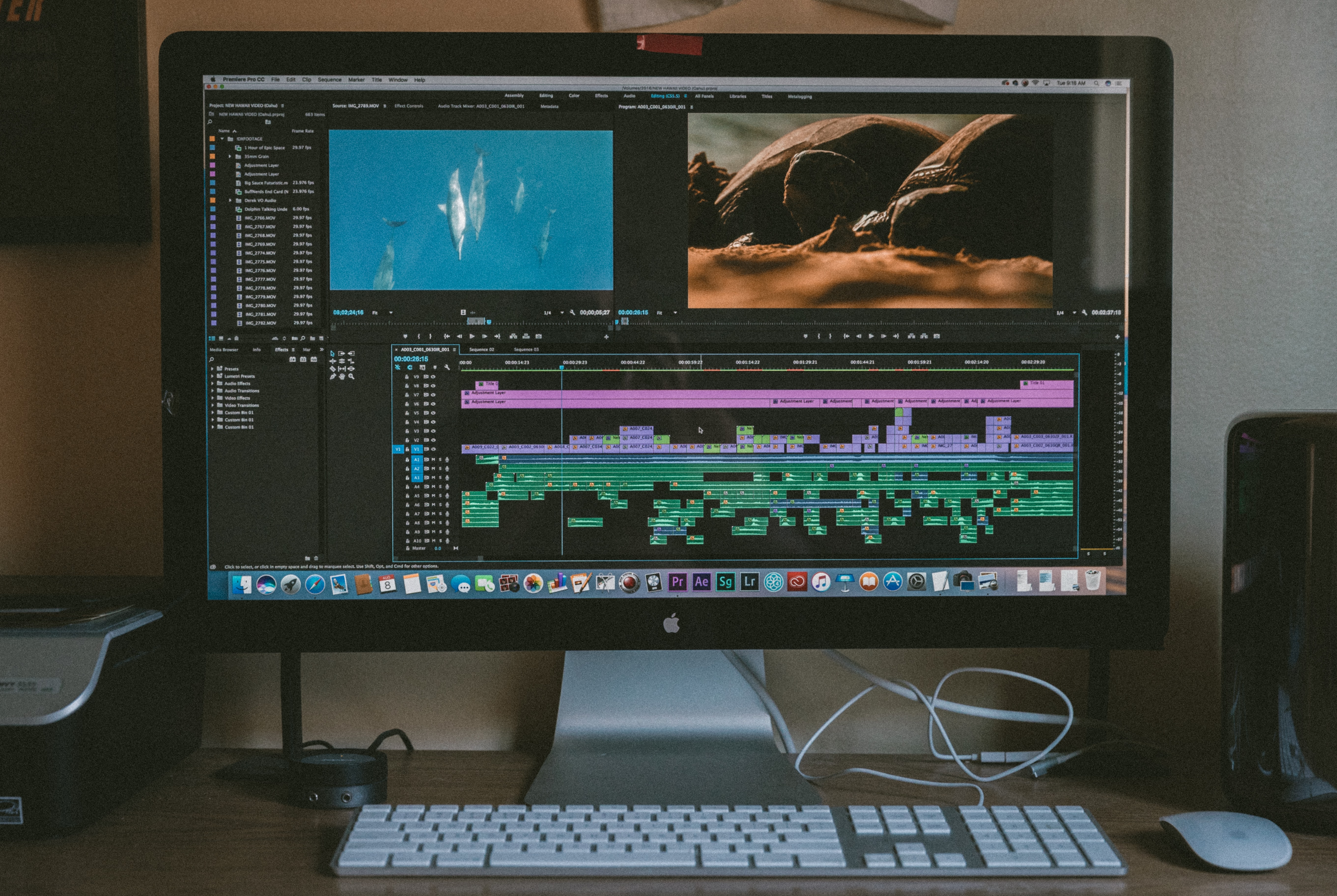 best mac setup for video editing storage