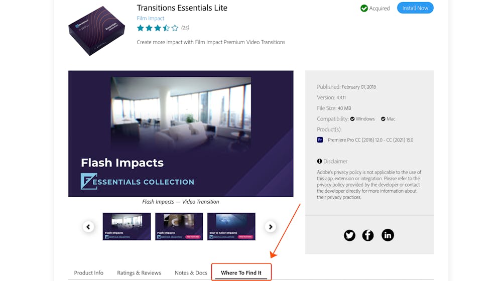 Adobe Premiere Transition Plugins Adobe Premiere Transition Plugins