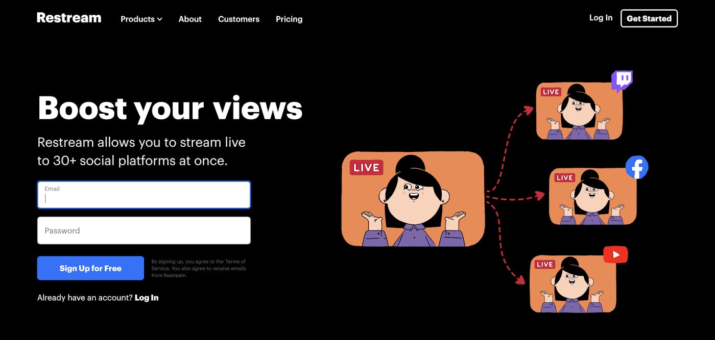 How to Go Live on Restream