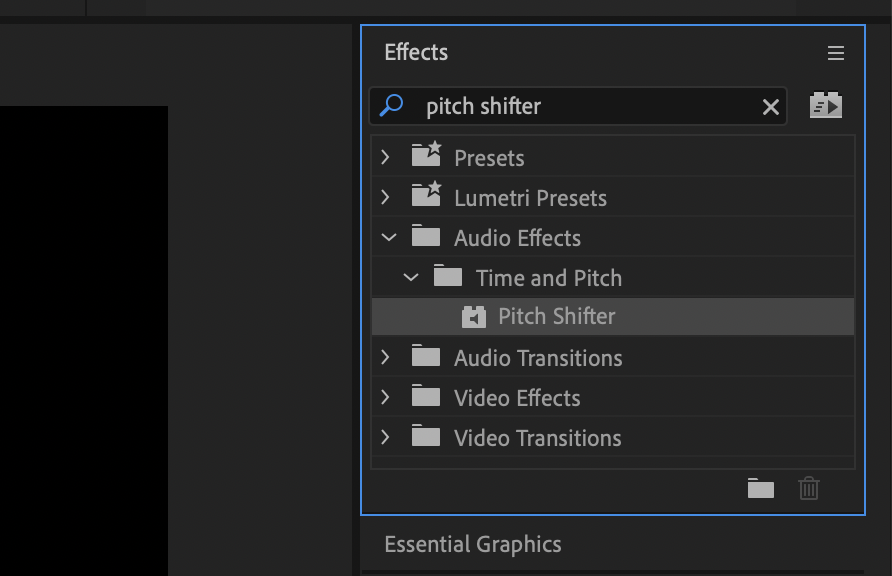 video pitch changer audio