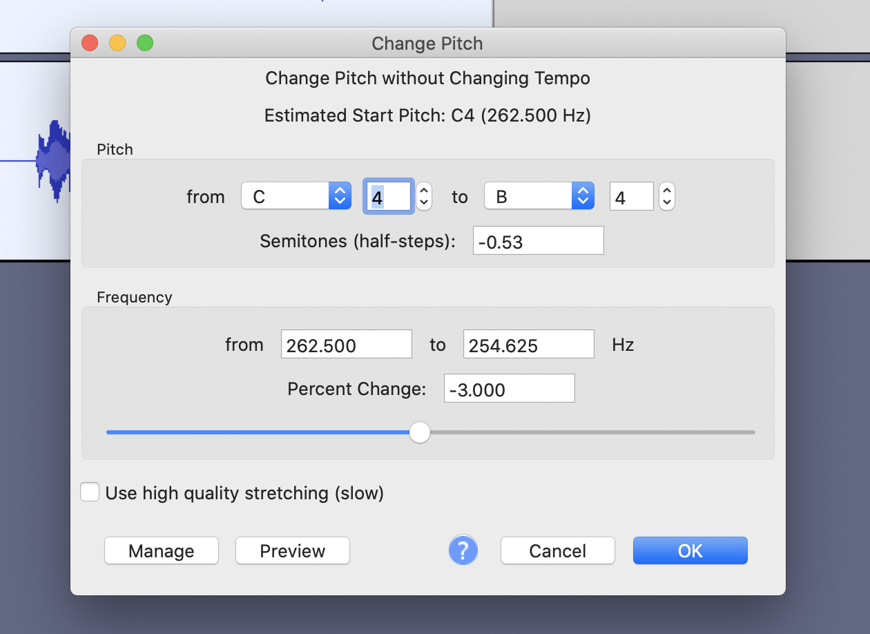 How to make movie trailer voice changer filter in Audacity