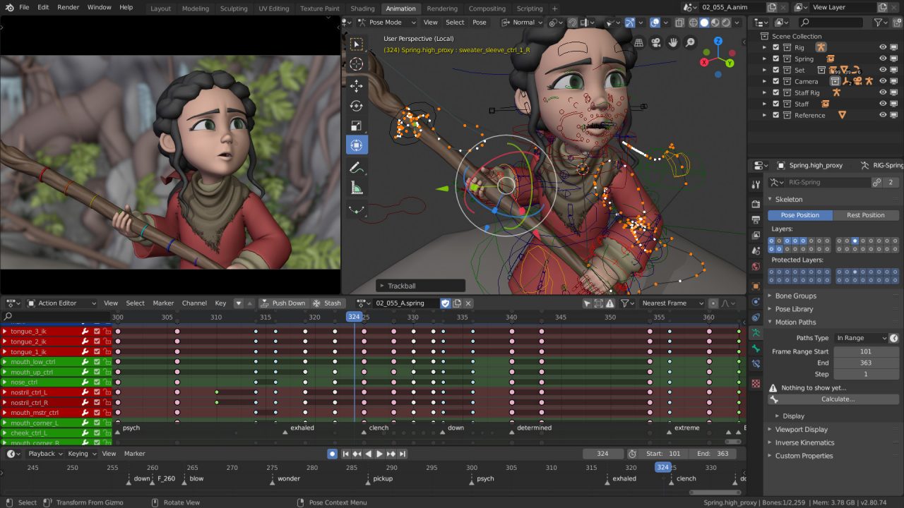 animation video editing software free no watermark