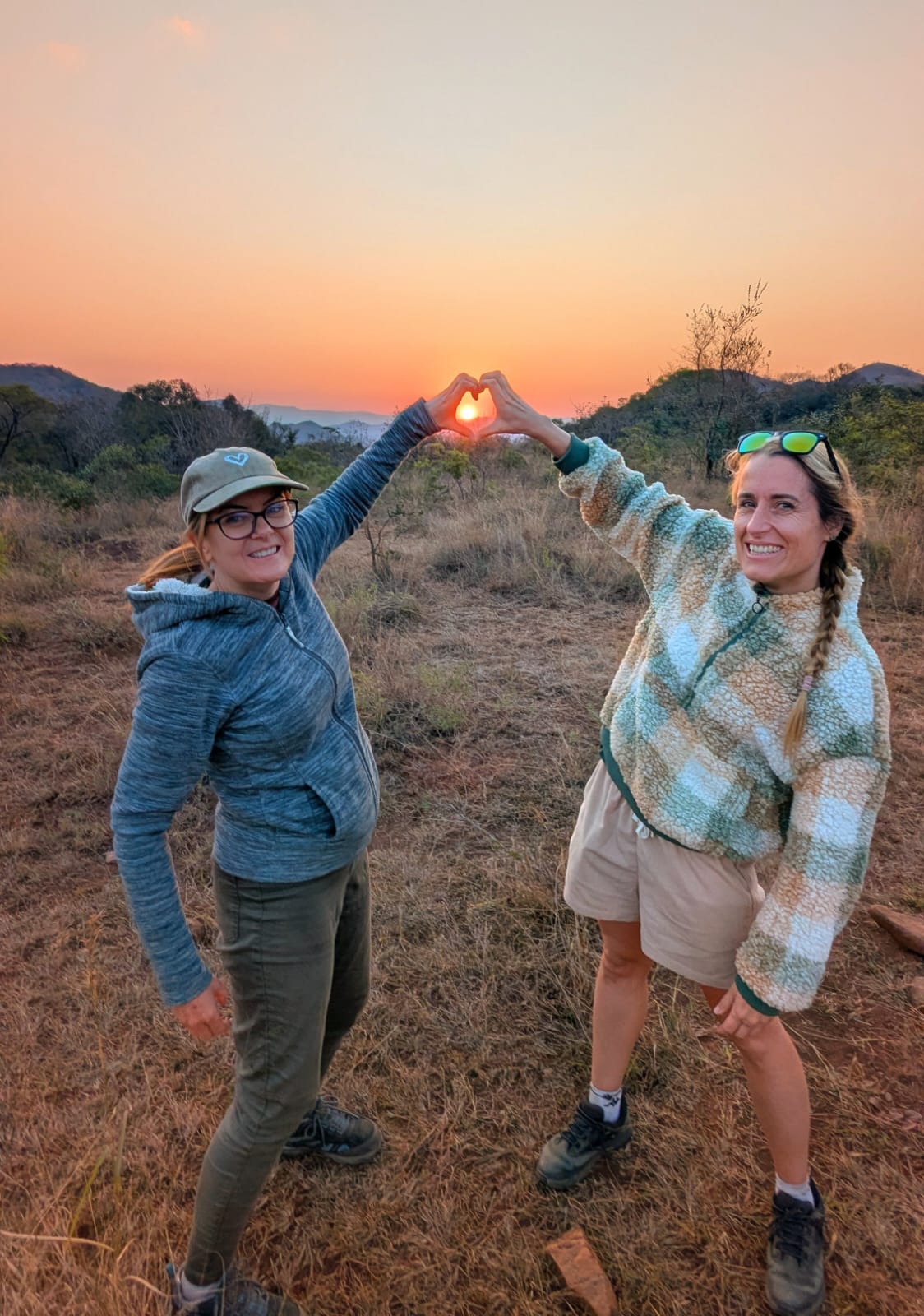 Volunteers smiling 