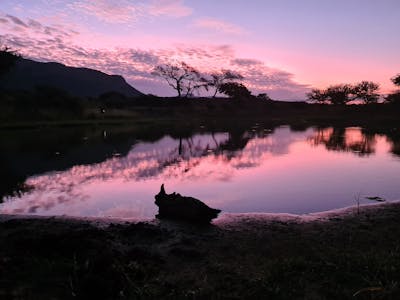 Mira van Duin: sunset landscape