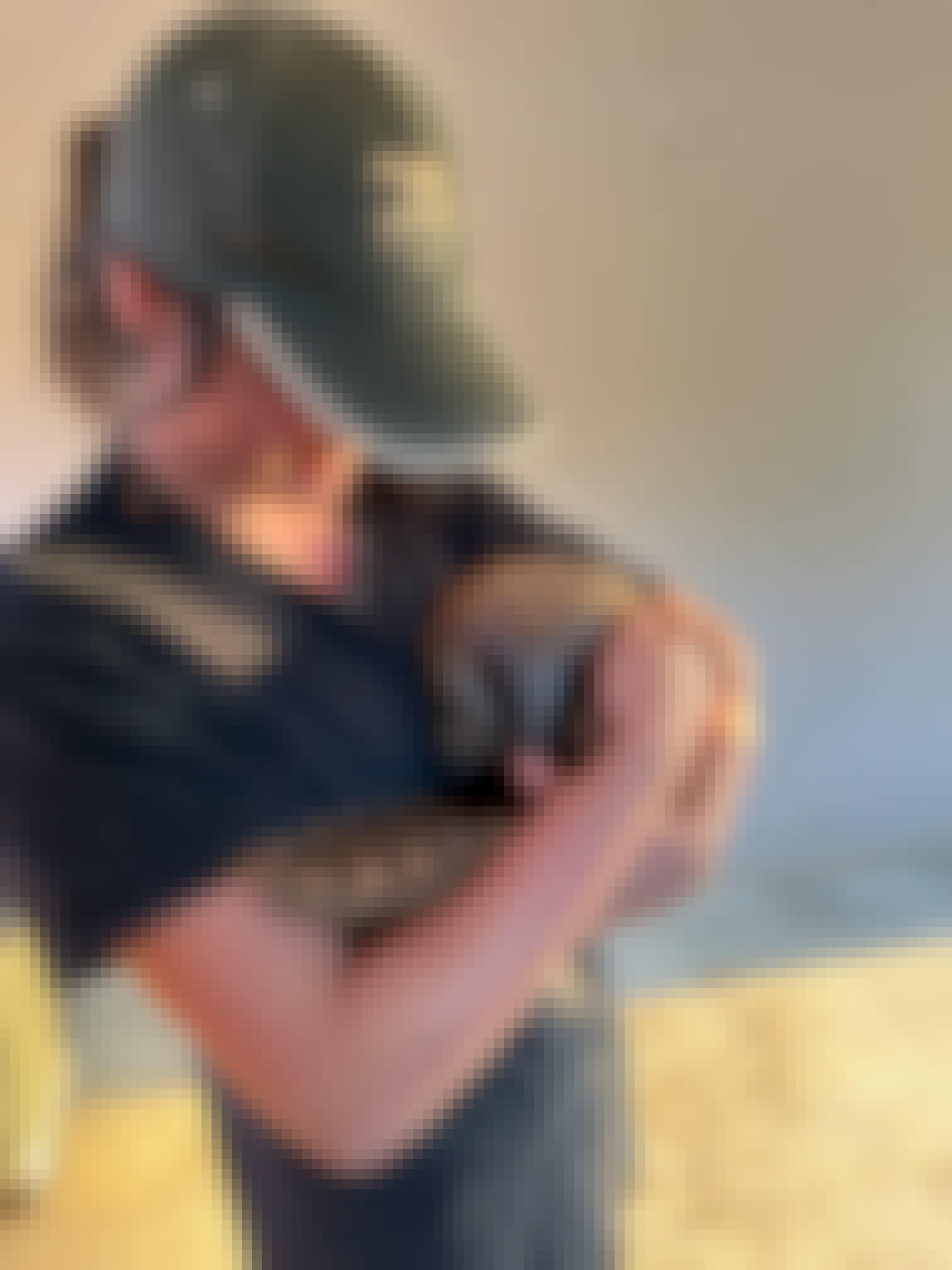 Payton McGarva: Student holding a pangolin