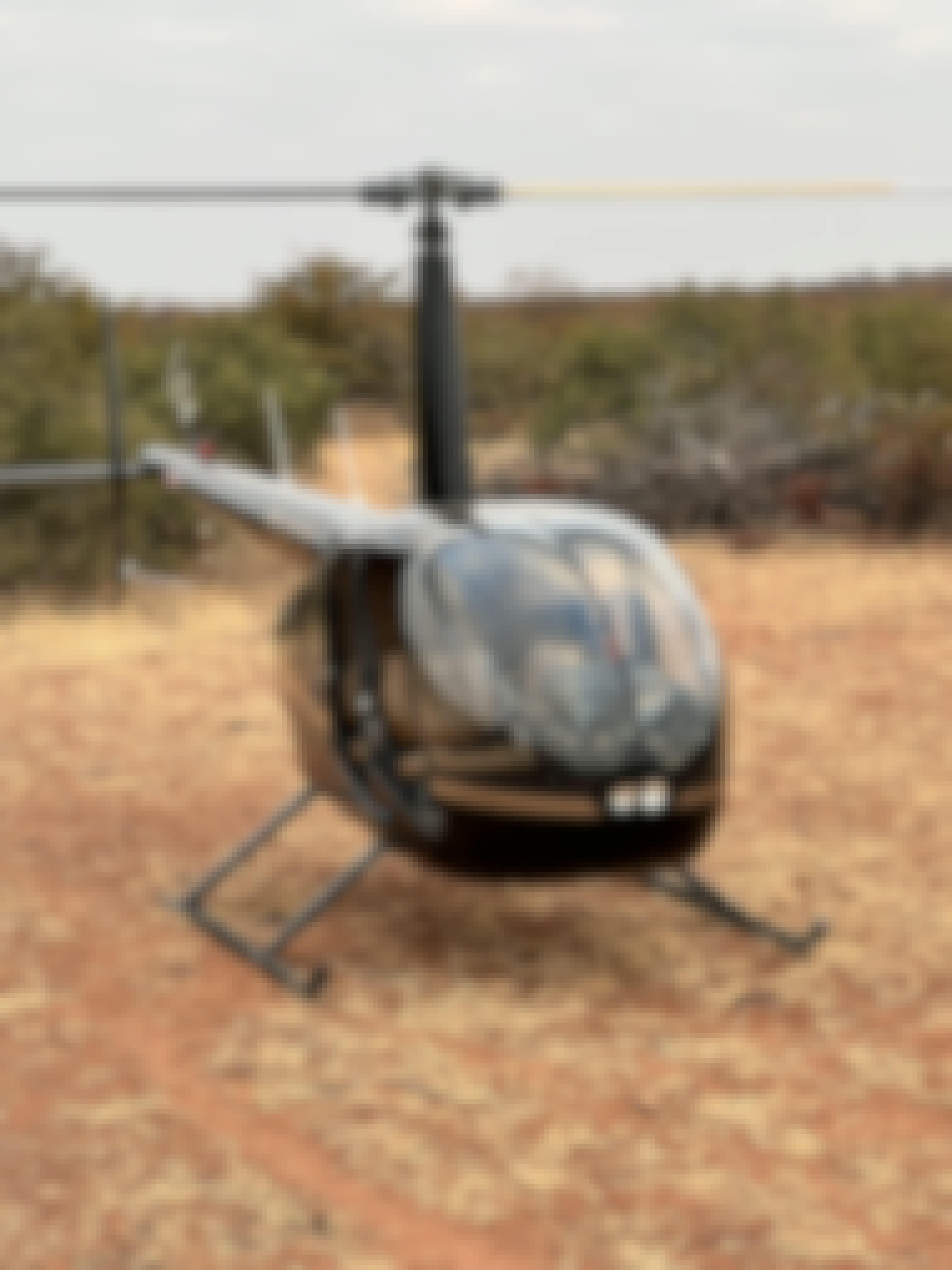Kaitlyn Evans: helicopter