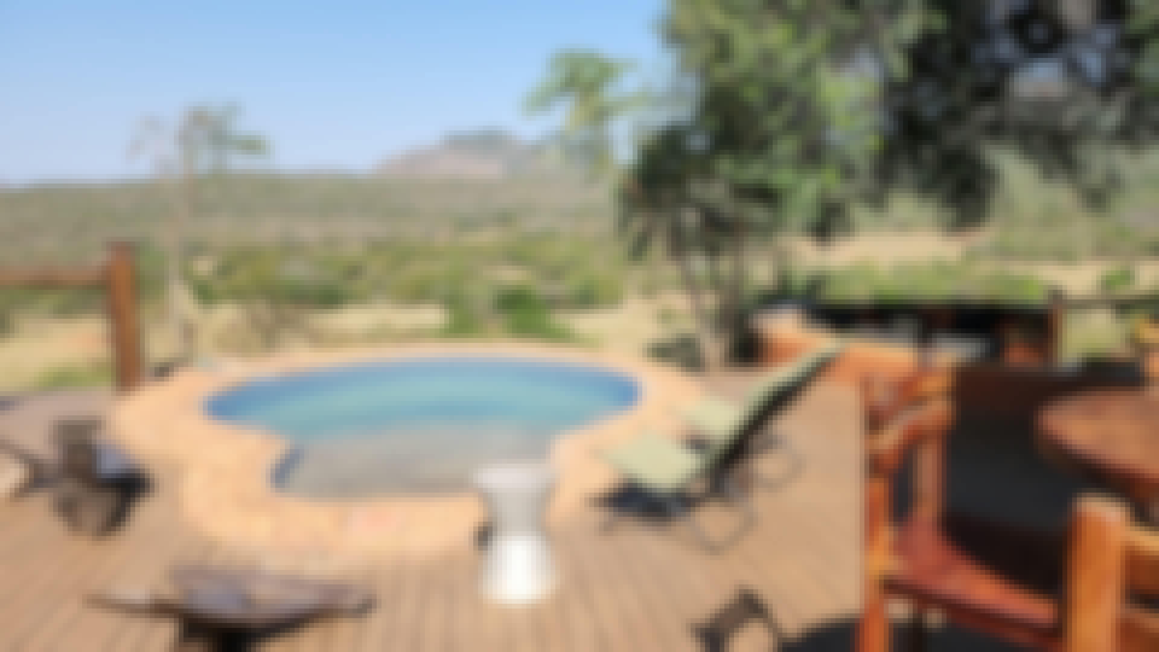 A small pool 