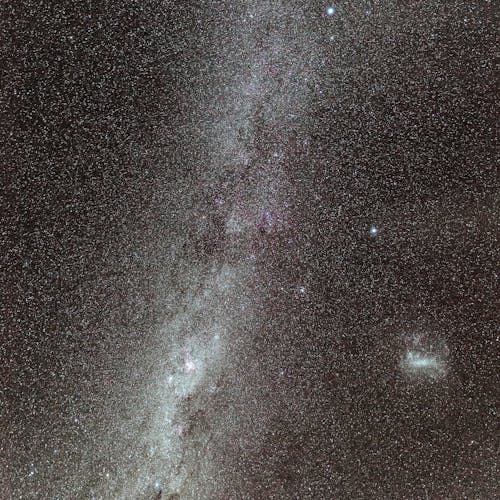 Starry night sky