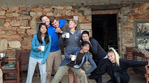 Tanya Stapleton: group posing