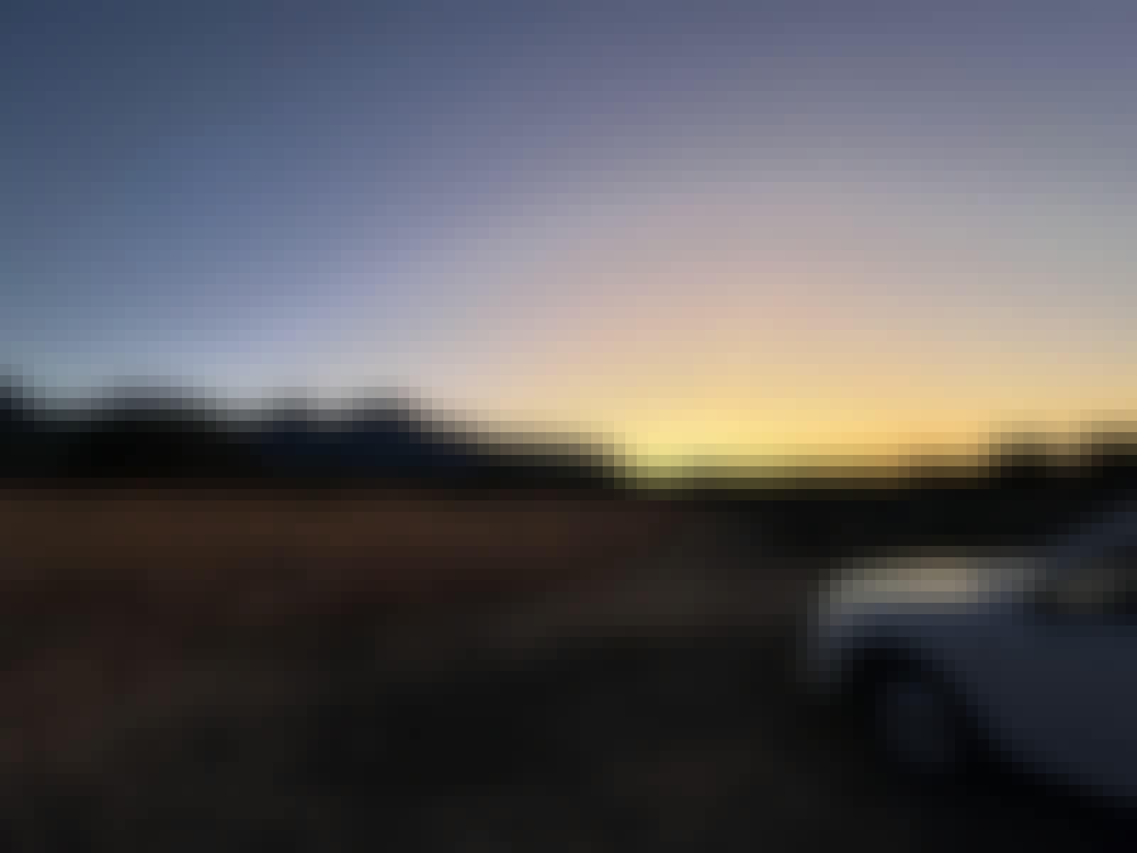 Adam Peerally: sunset over the landscape