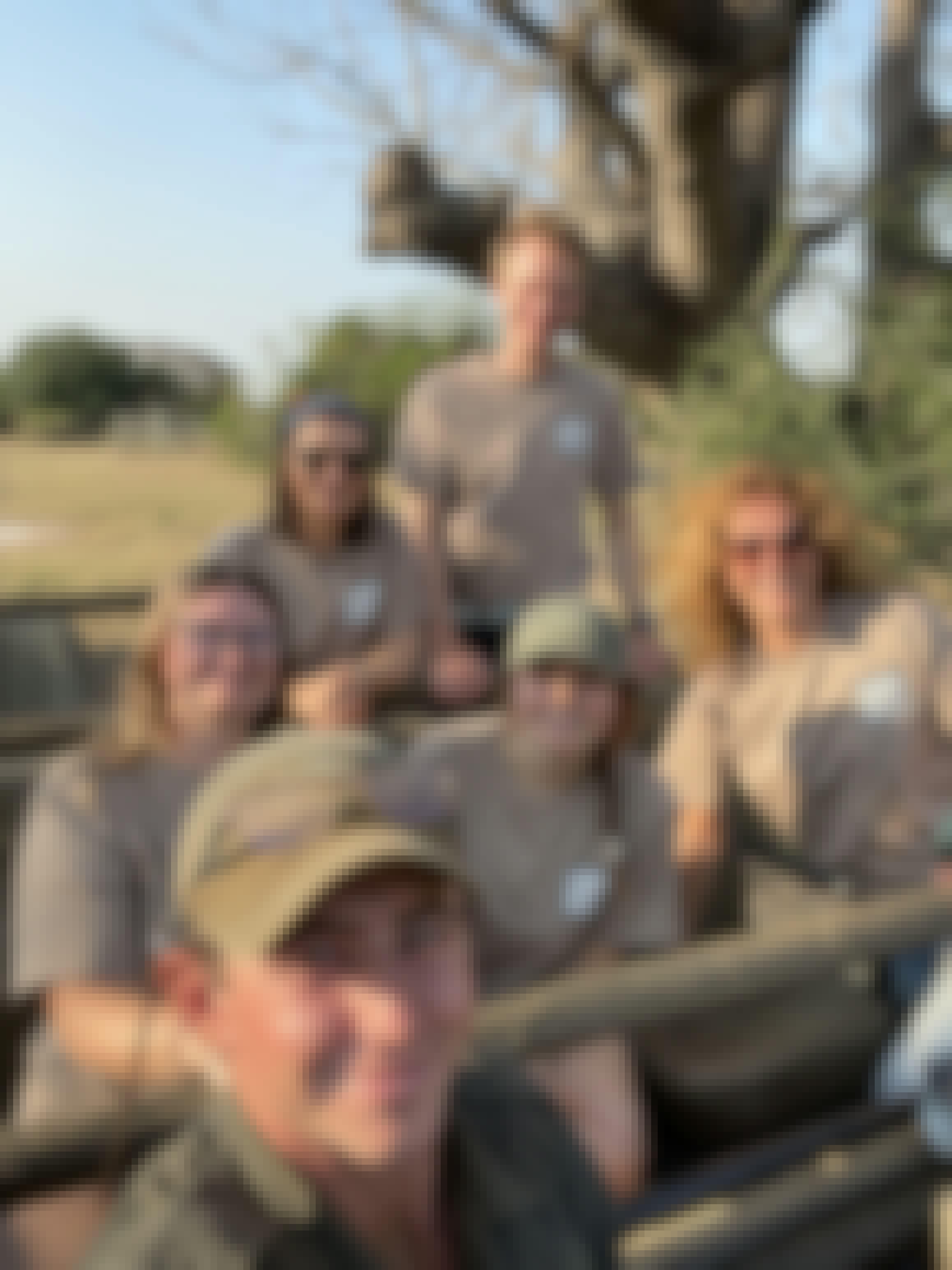 Jenna Page: group of volunteers posing 