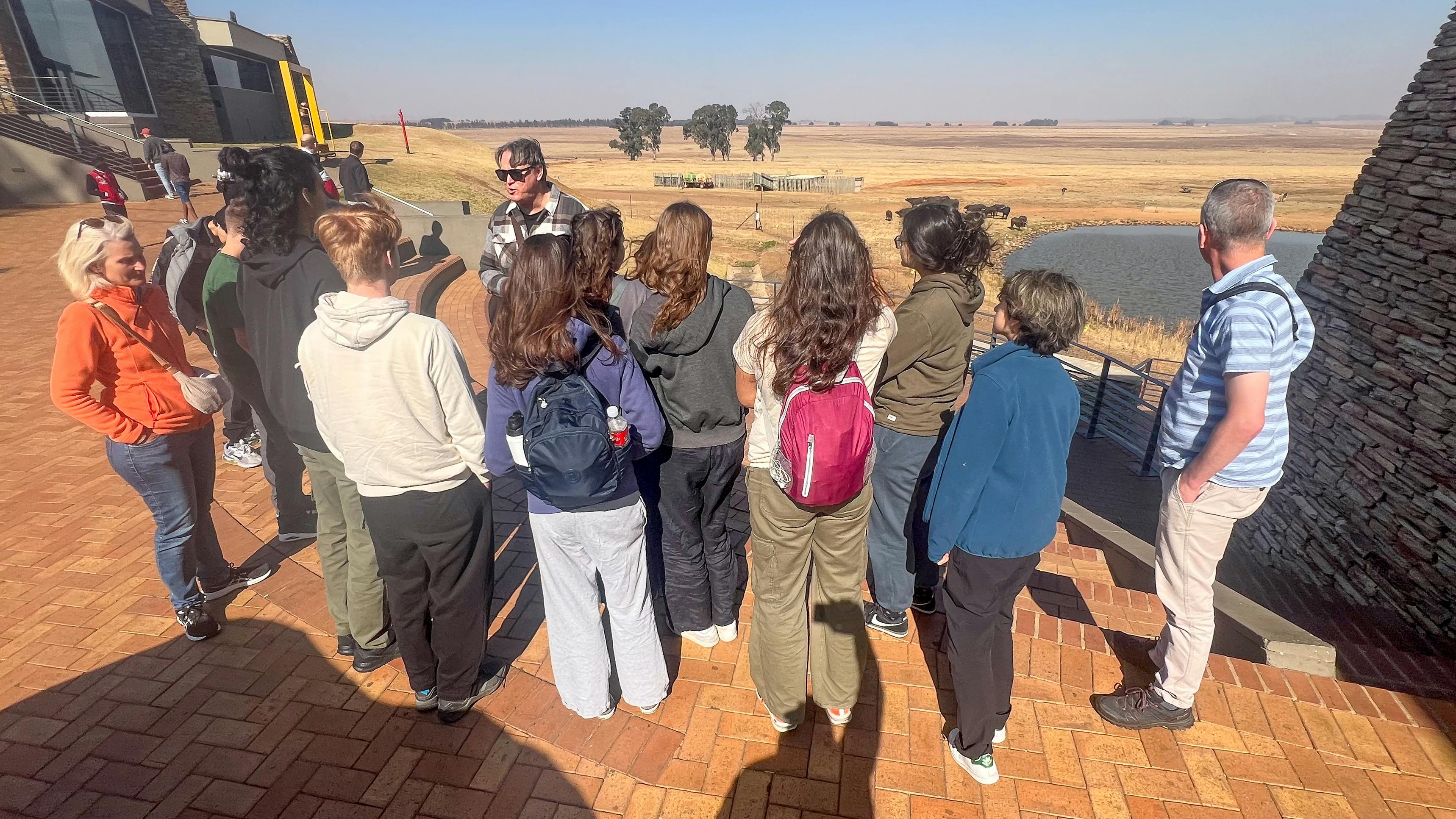 ISA Group Trip 2024: students learning