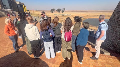 ISA Group Trip 2024: students learning