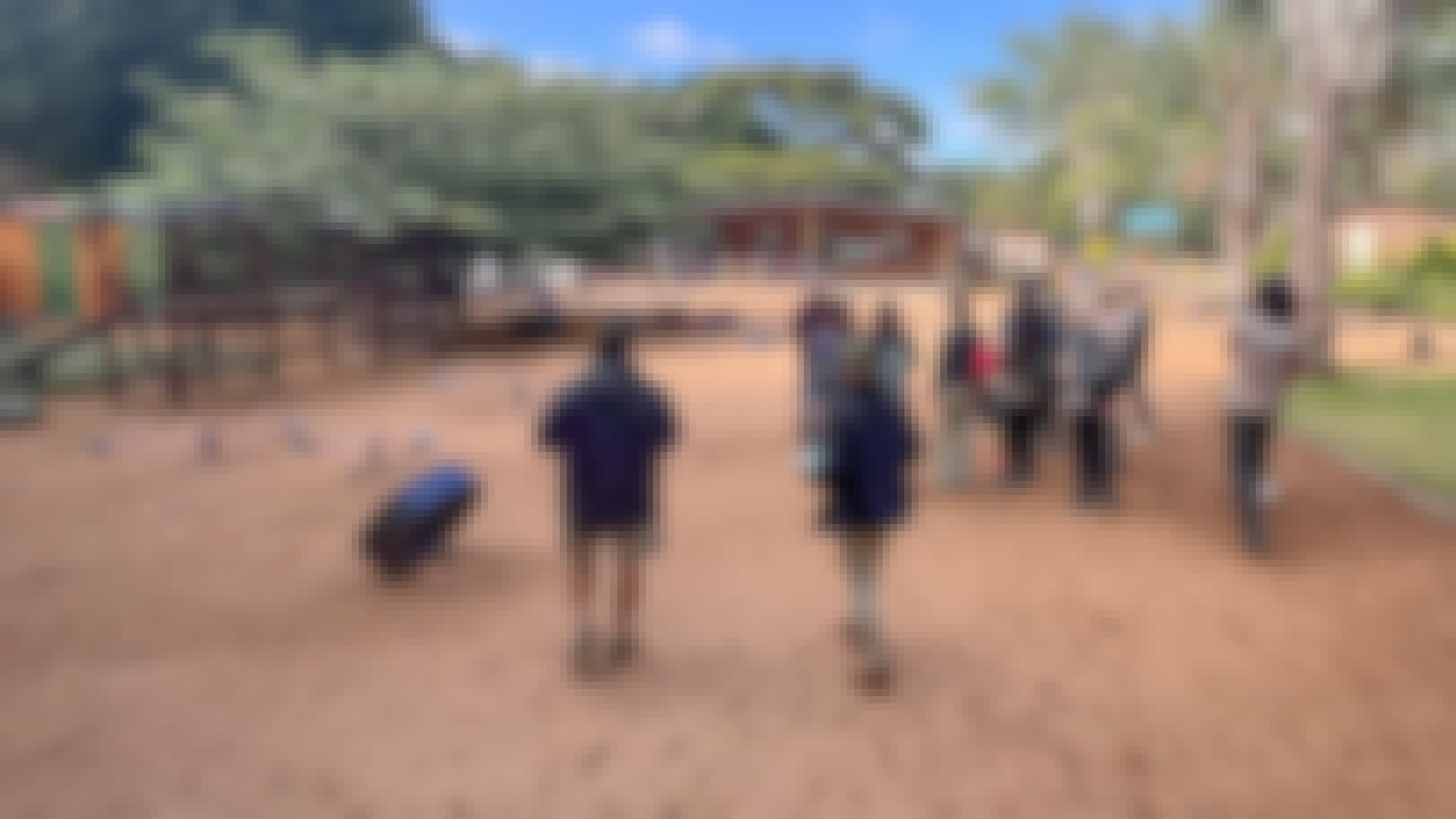 ISA Group Trip 2024: students learning in local school