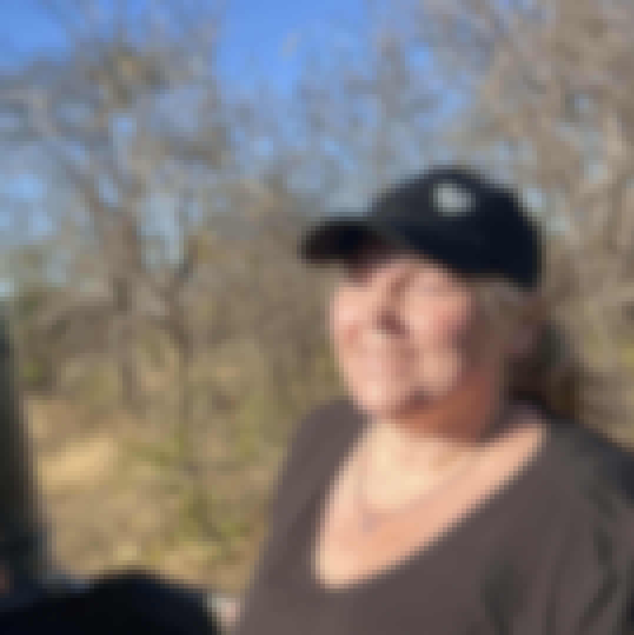 Martina Sandren: volunteer smiling