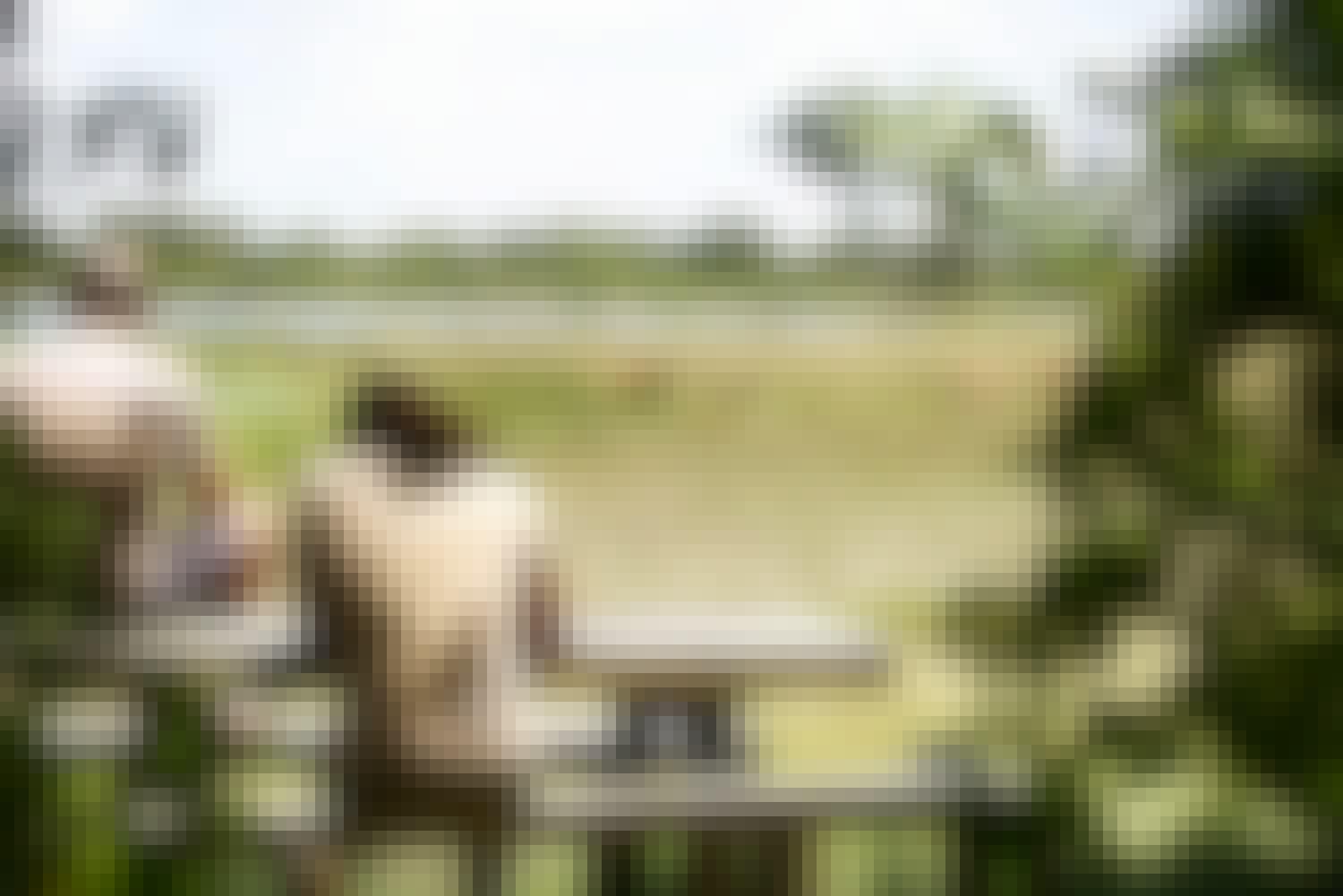 Ramez Ramzy: relaxing in the Okavango