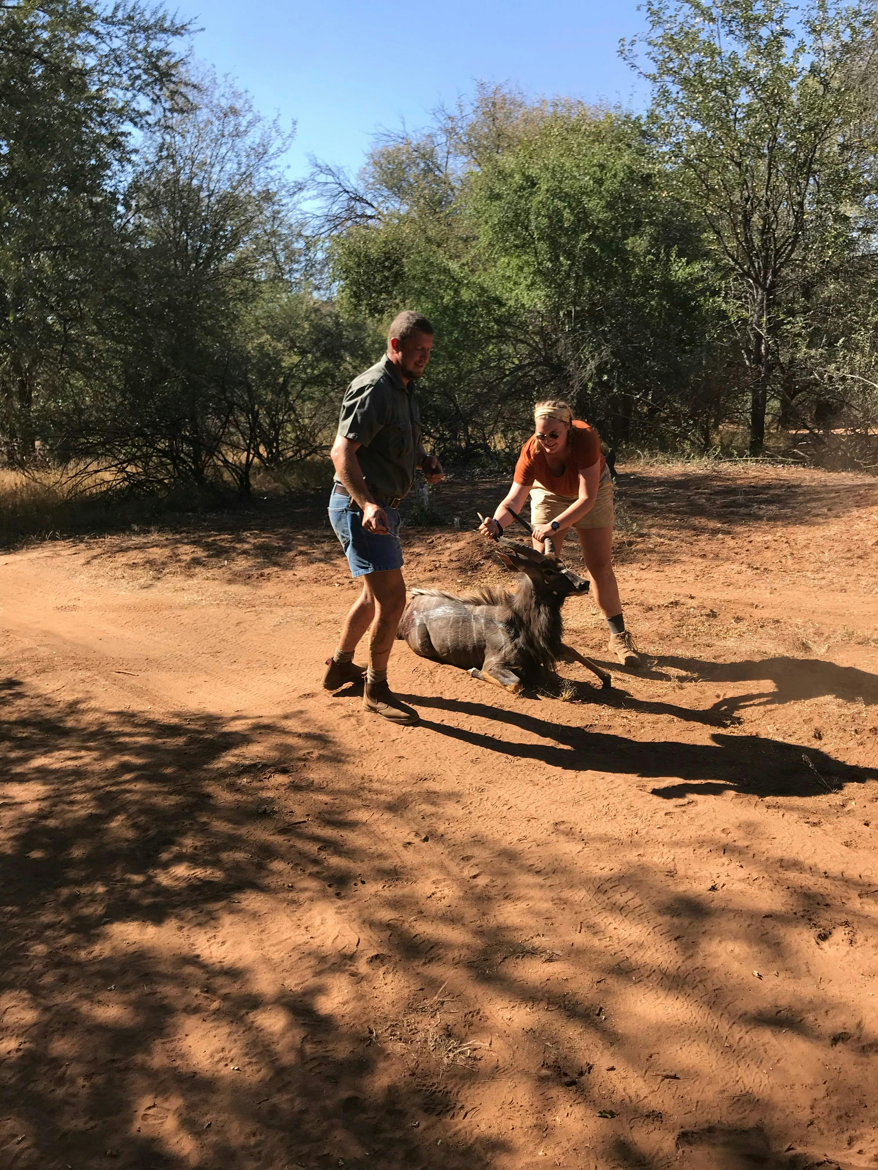 Micaela Chaffin: in the field