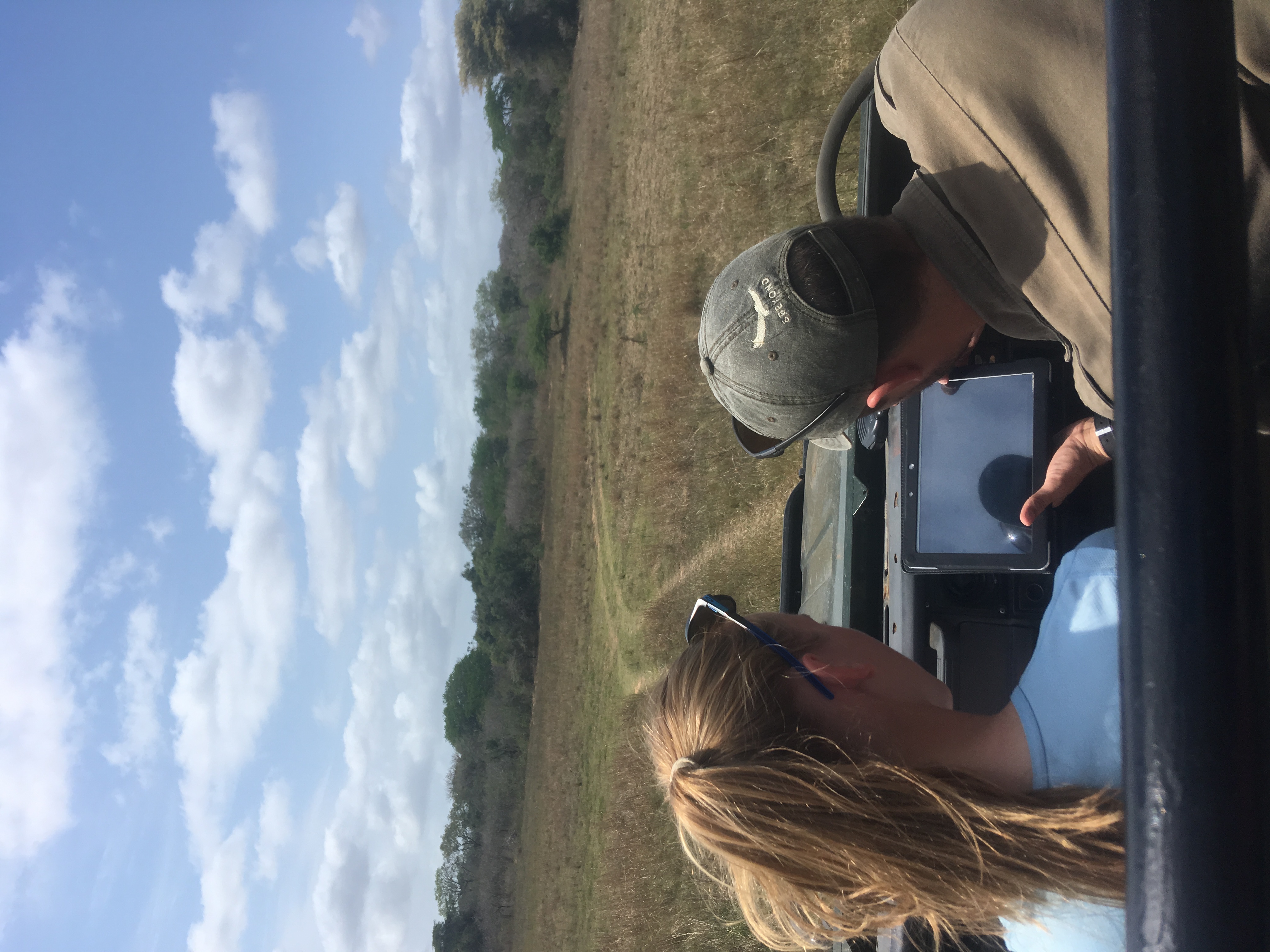 Victoria Neild: tracking in a vehicle