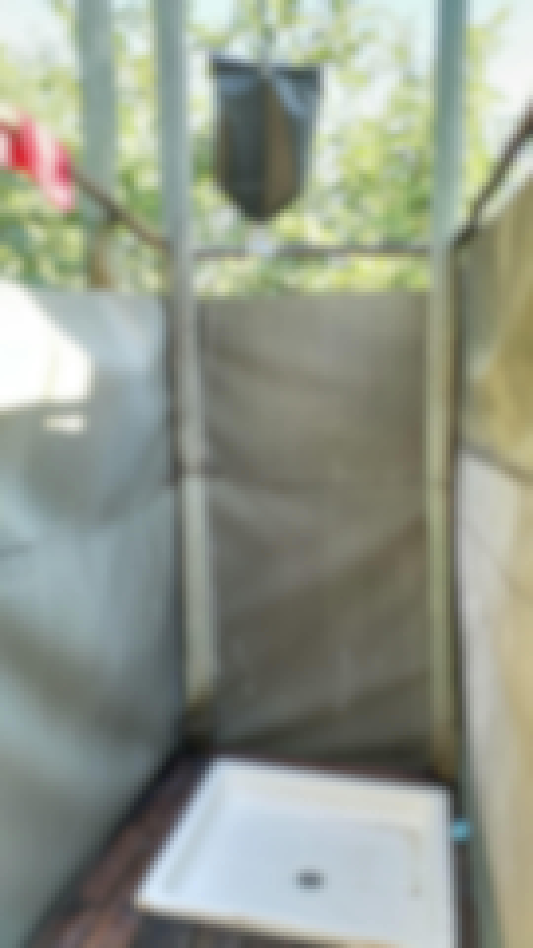Tomer Admon: bucket shower in the base camp