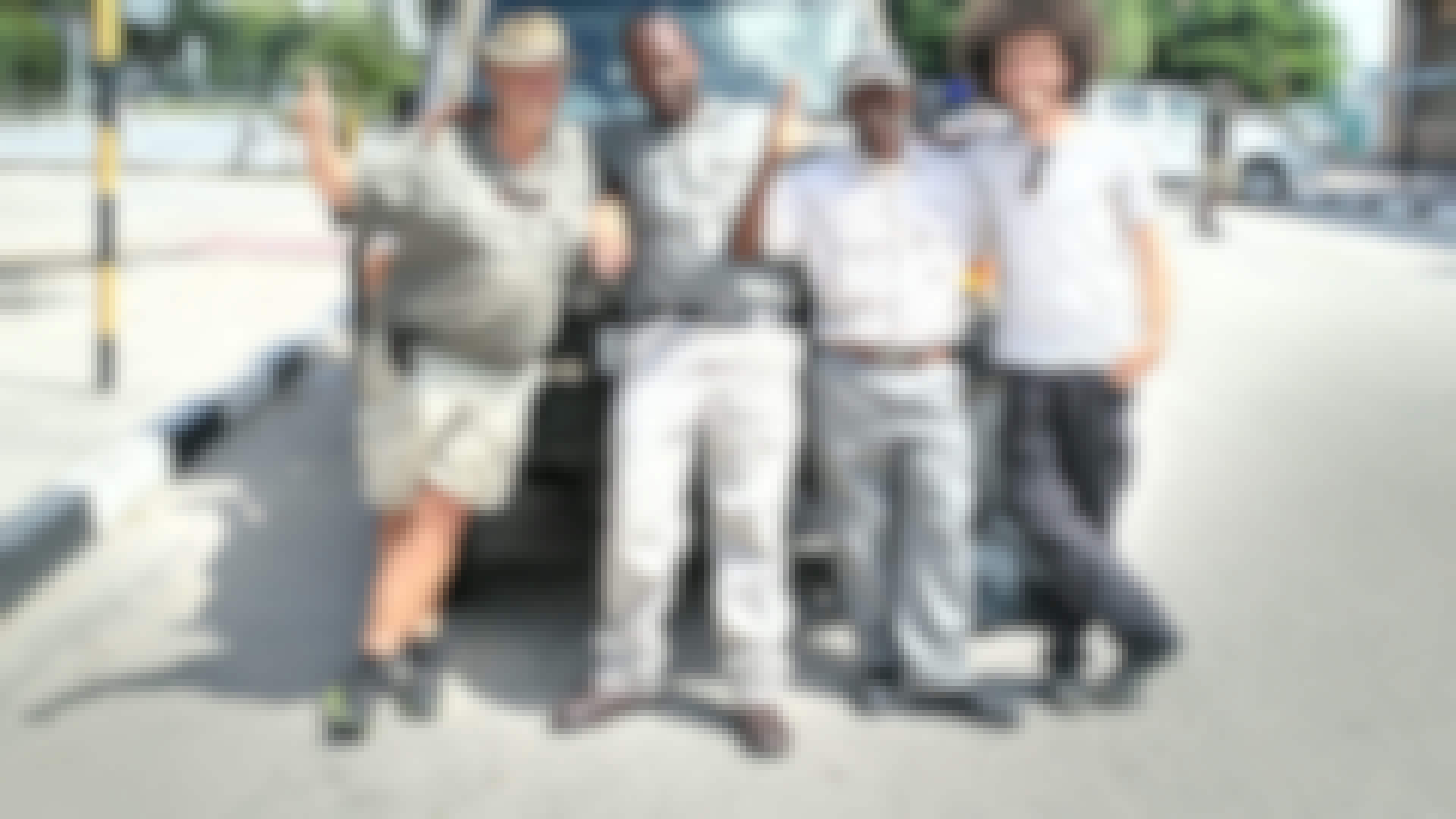Tomer Admon: posing with the guides