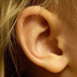 A human ear