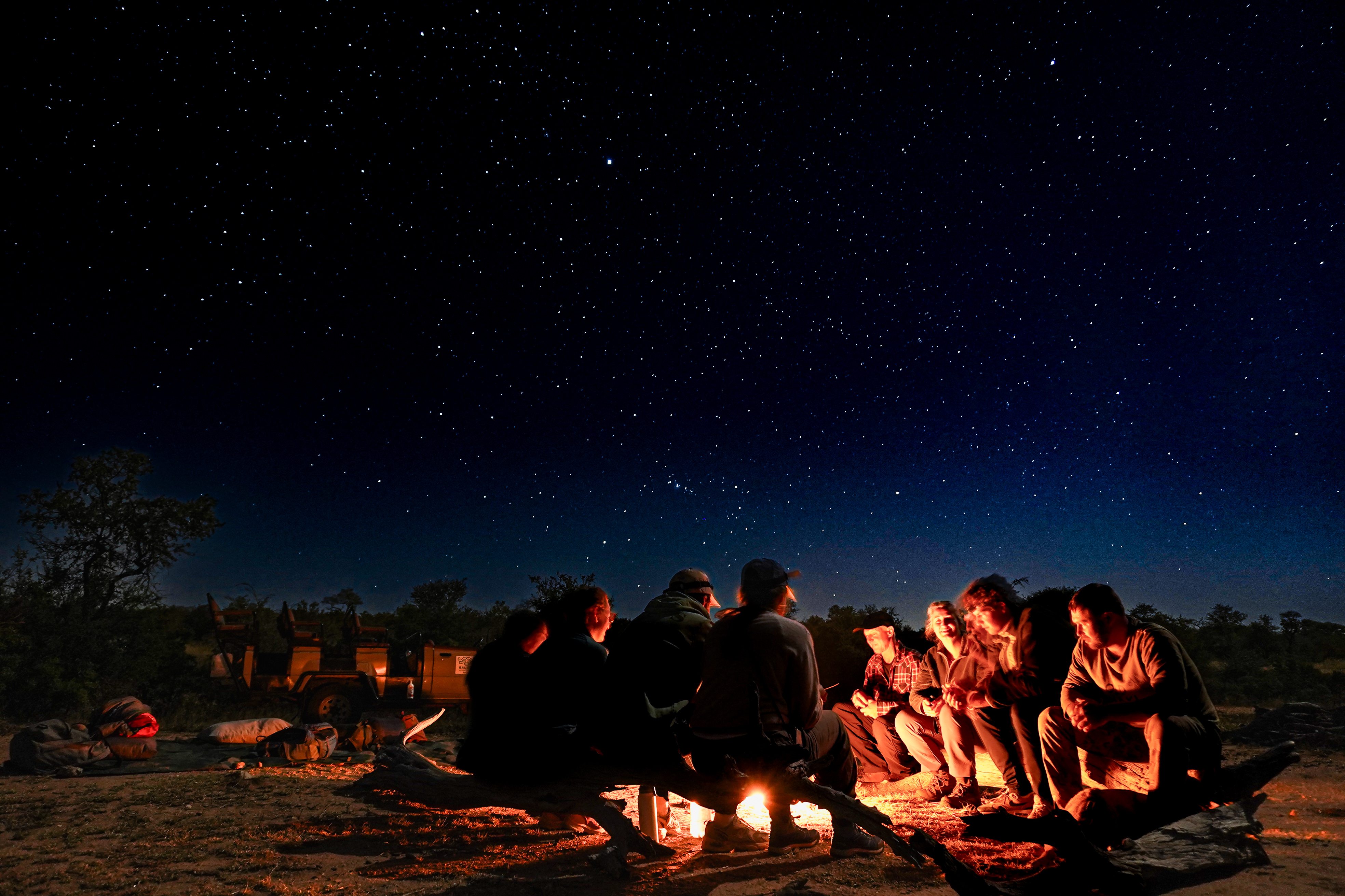 Isabella Drenthen - Evening campfire at Vikela Kruger - African Conservation Experience Reviews