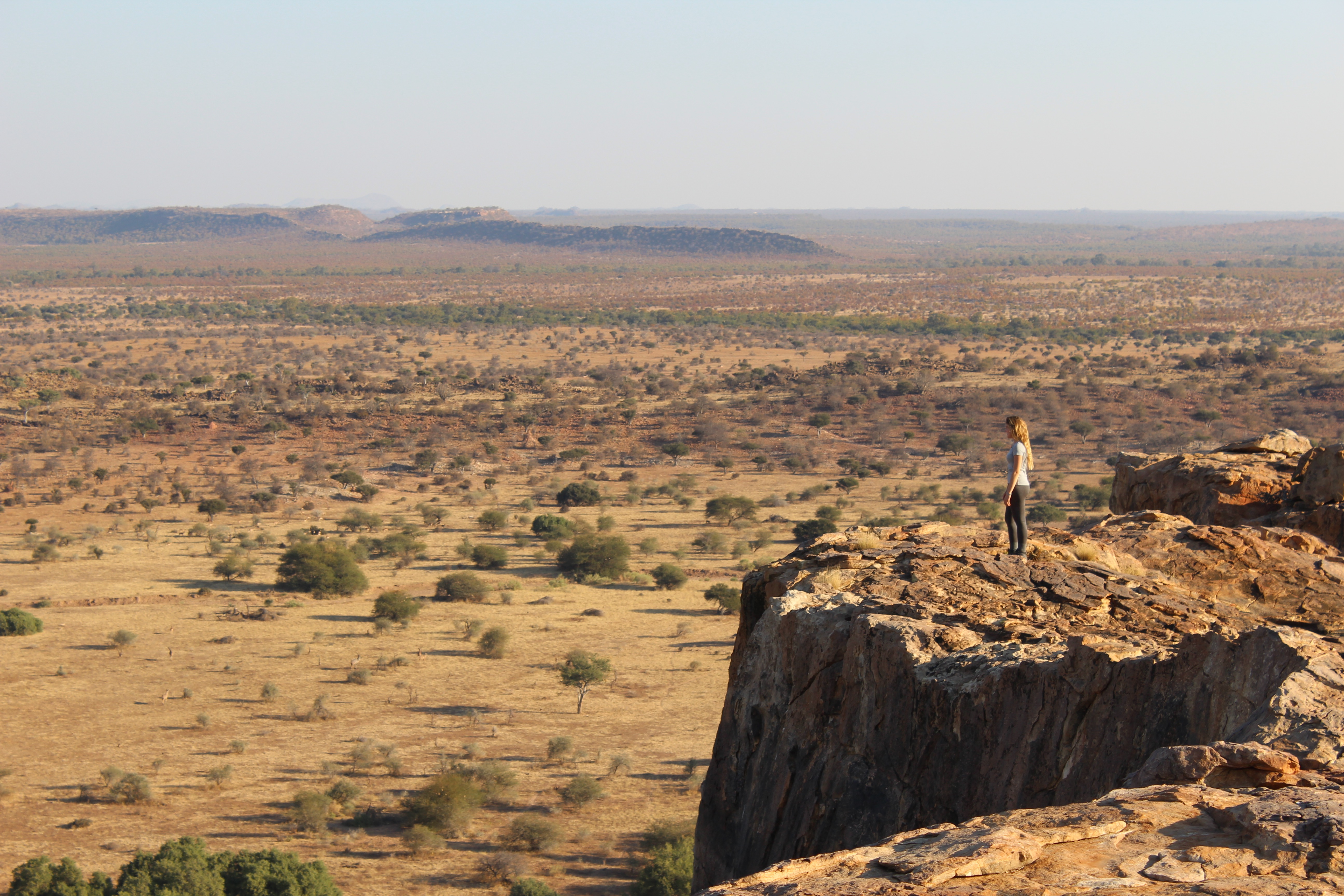 Short term volunteer work abroad - Short term volunteer work - Volunteer looking out to the distance