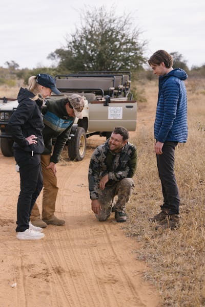 African Wild Dog experiences - African wild dog conservation volunteer - Tracking at Vikela Kruger Conservation Experience