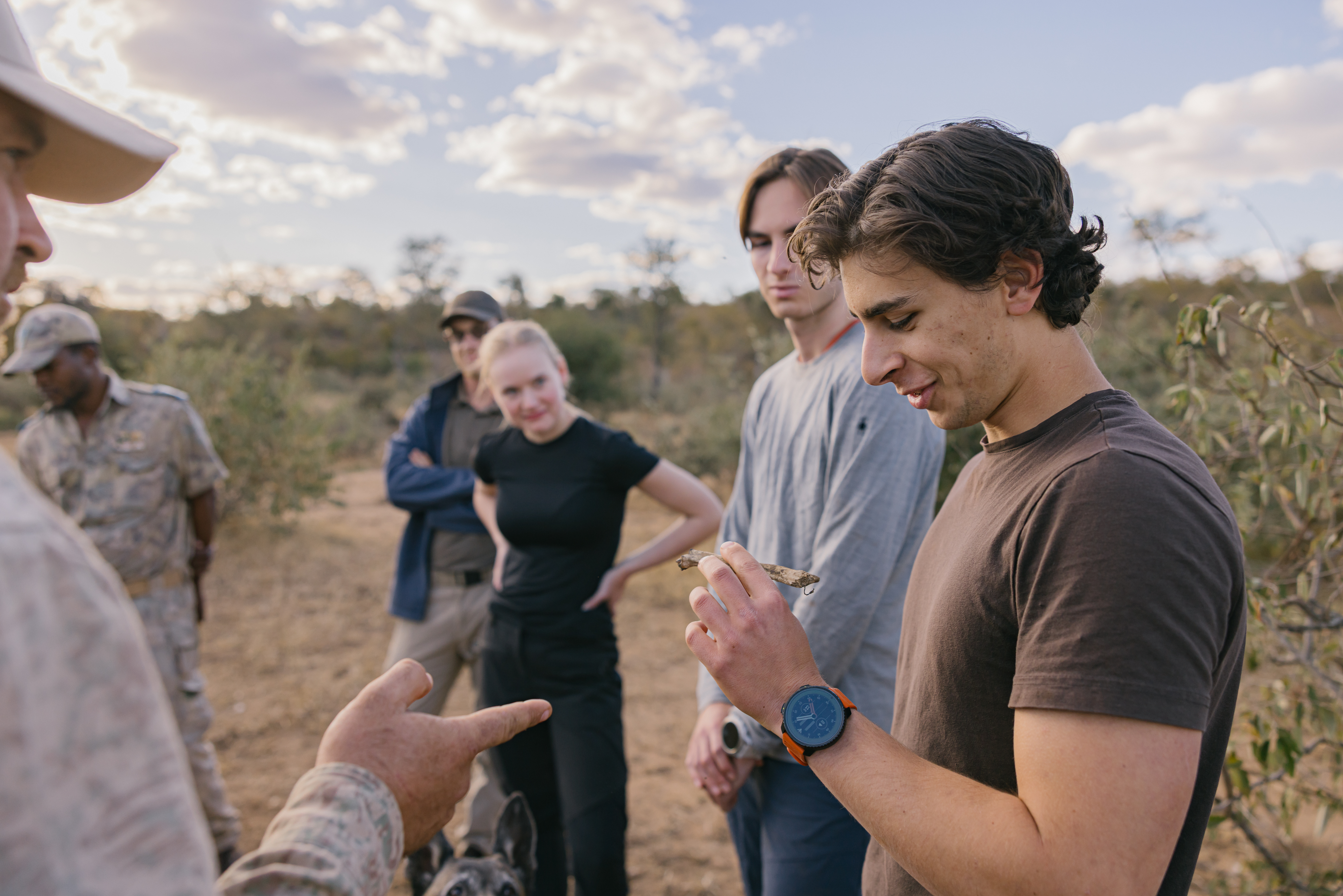 Conservation research internships - Research & Management Internships - Students learning on the Vikela Kruger Conservation Experience