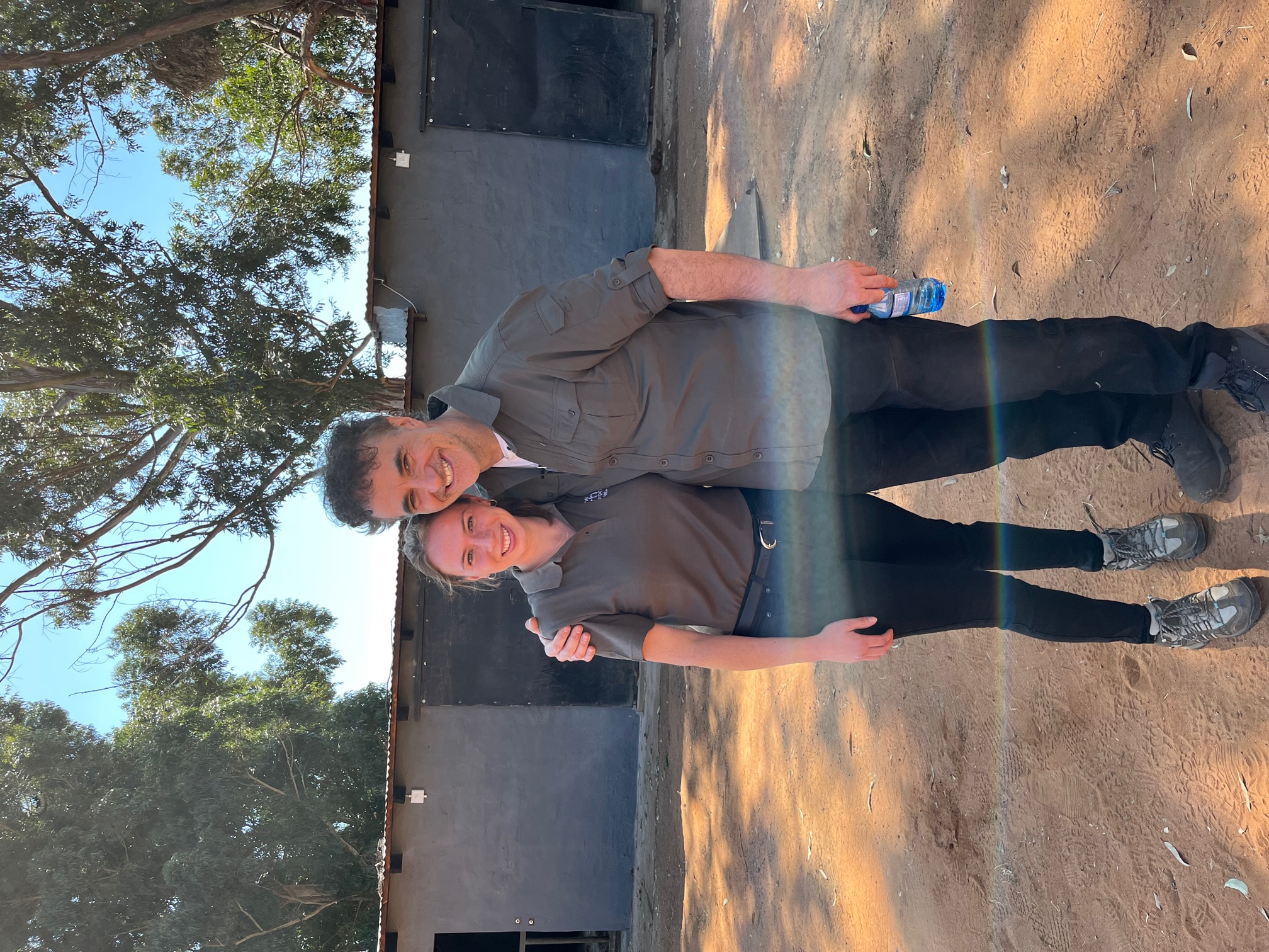 EMS Abroad - EMS Vet Placement - Veterinary student with The Supervet, Noel Fitzpatrick, at Golola Rhino Orphanage and Rehabilitation Centre