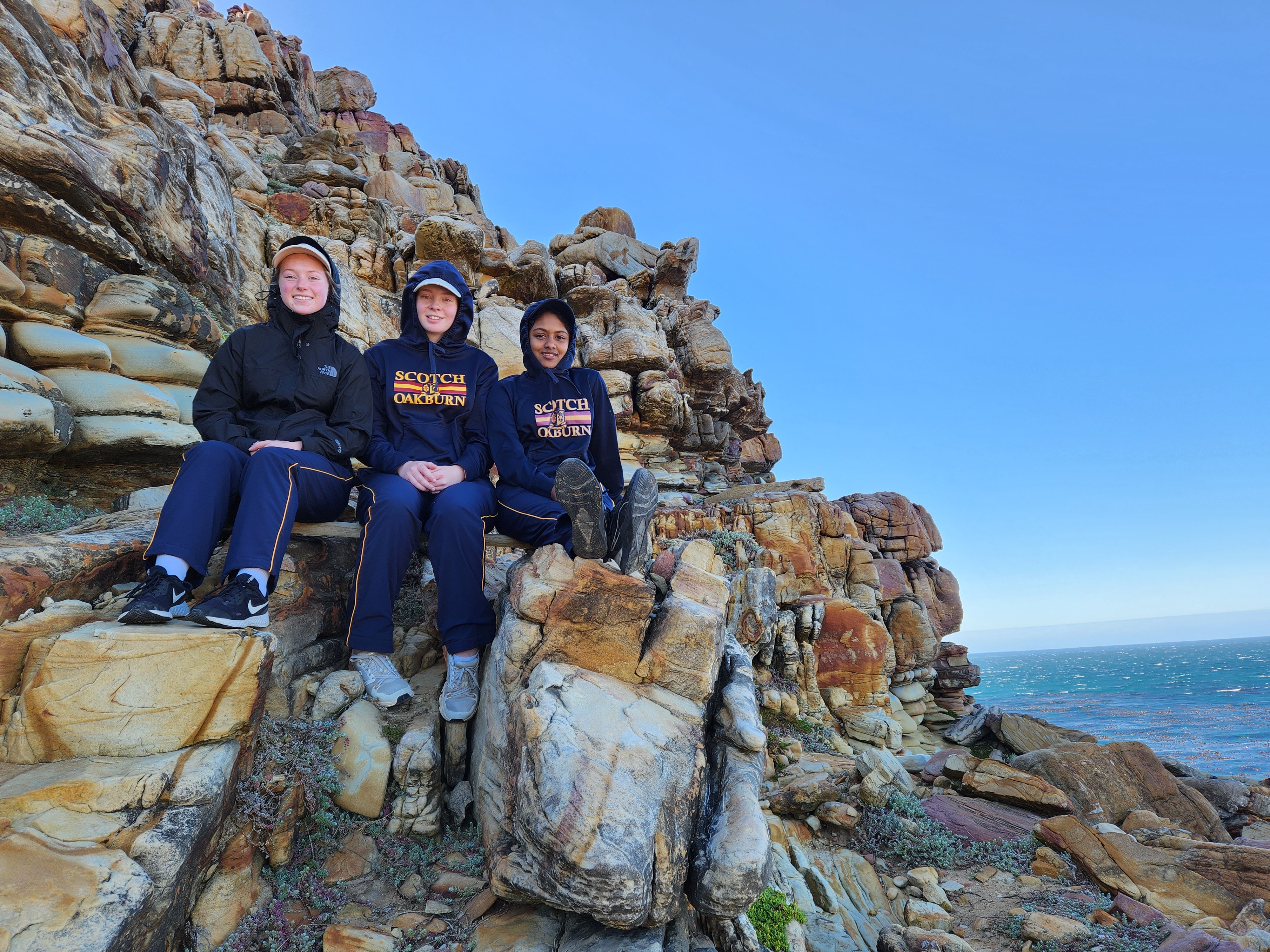 International field trips - Field Trips - Students posing for a photo in Cape Town
