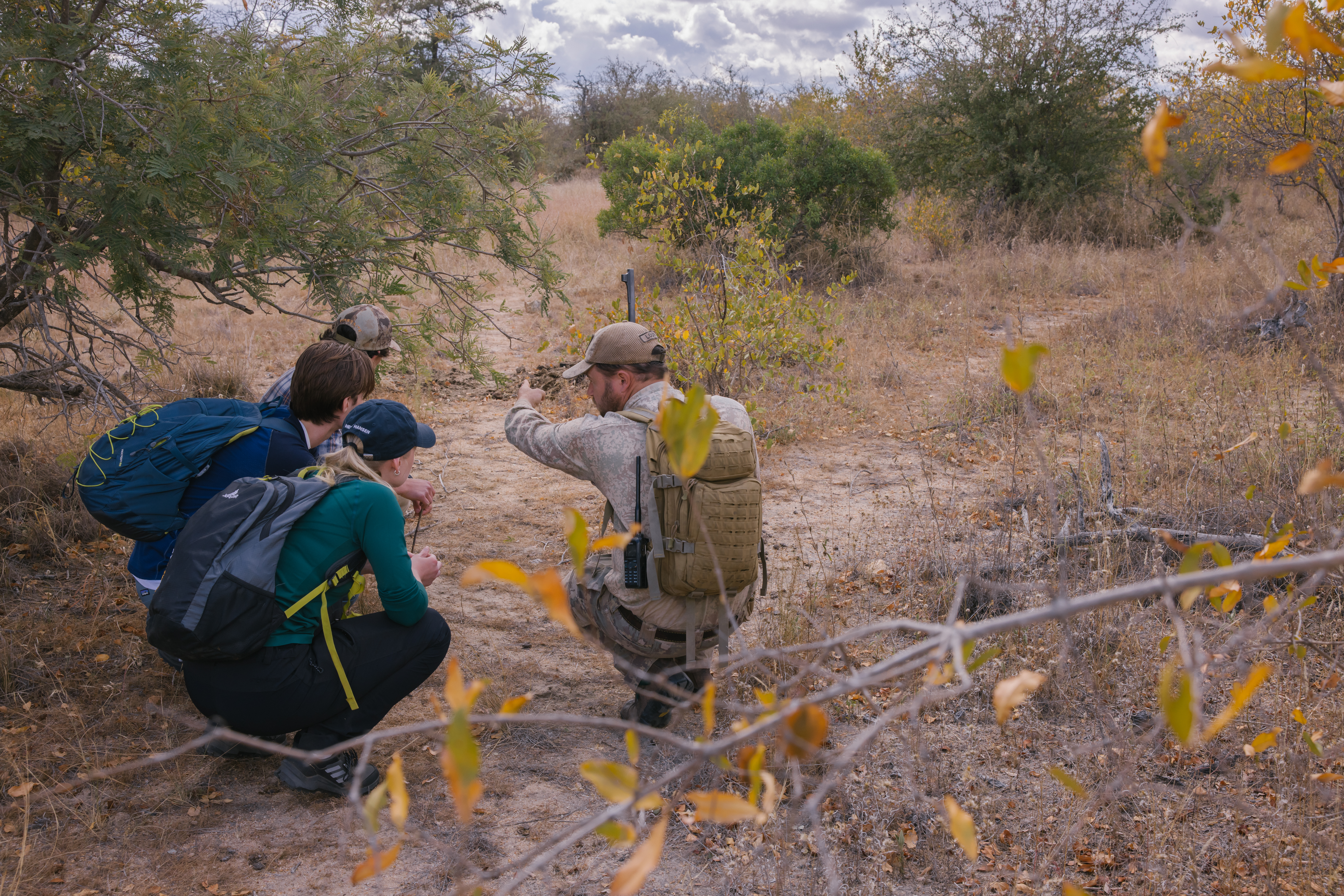 The Vikela Kruger Conservation Experience - learning how to track