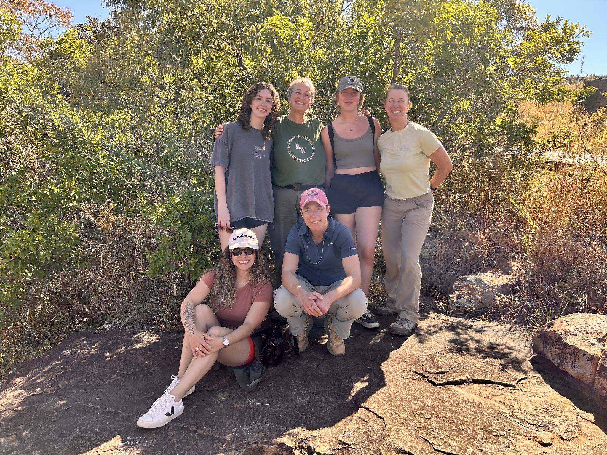 Katie Marshall - group of volunteers posing 