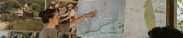 Lecture at the Umsele Wildlife Internship