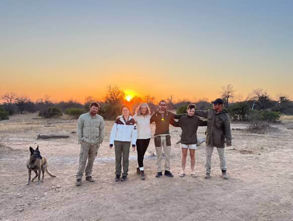 Cindy Lau - Group smiling in the bush