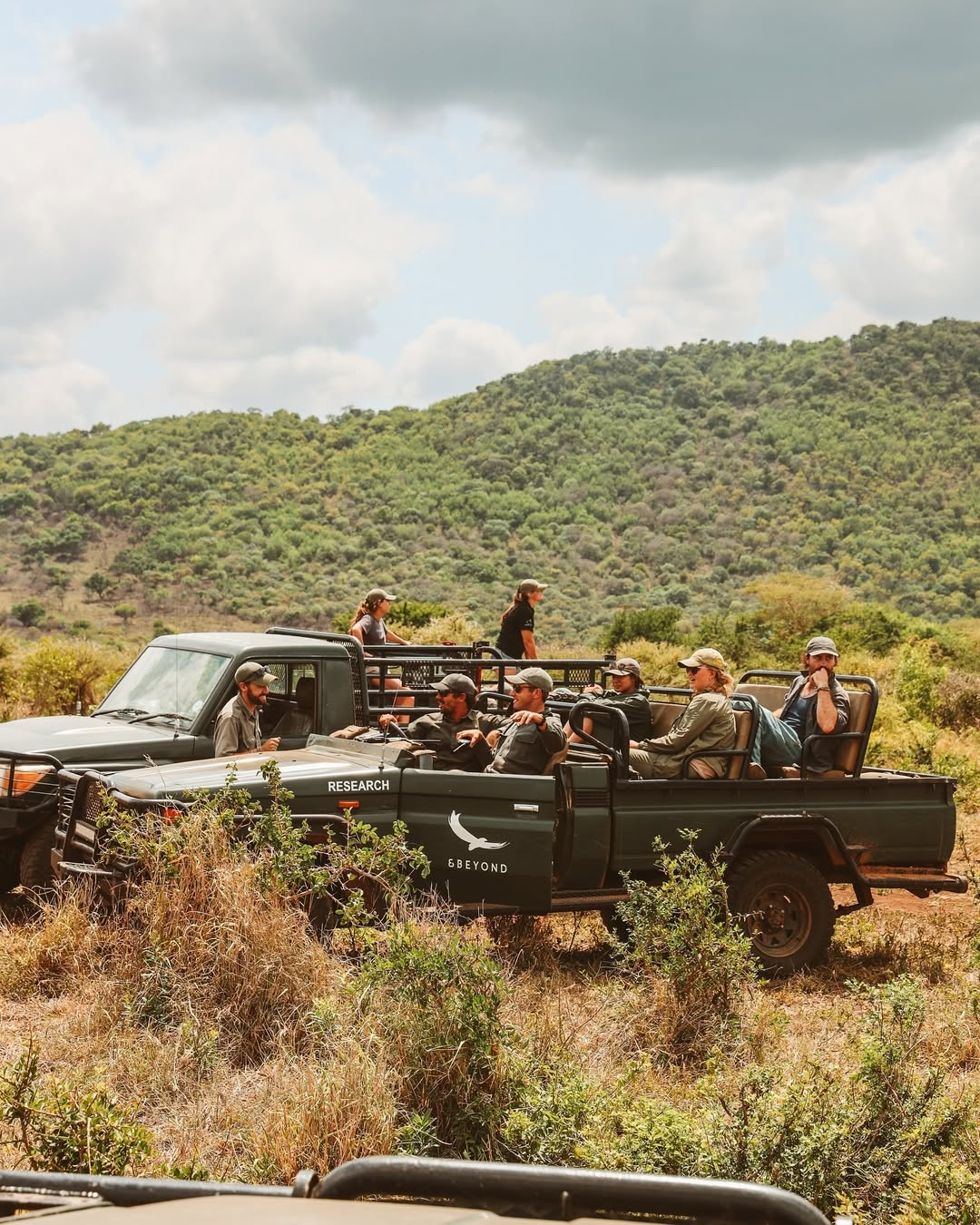 Ellie Sheahan: group in a research vehicle 