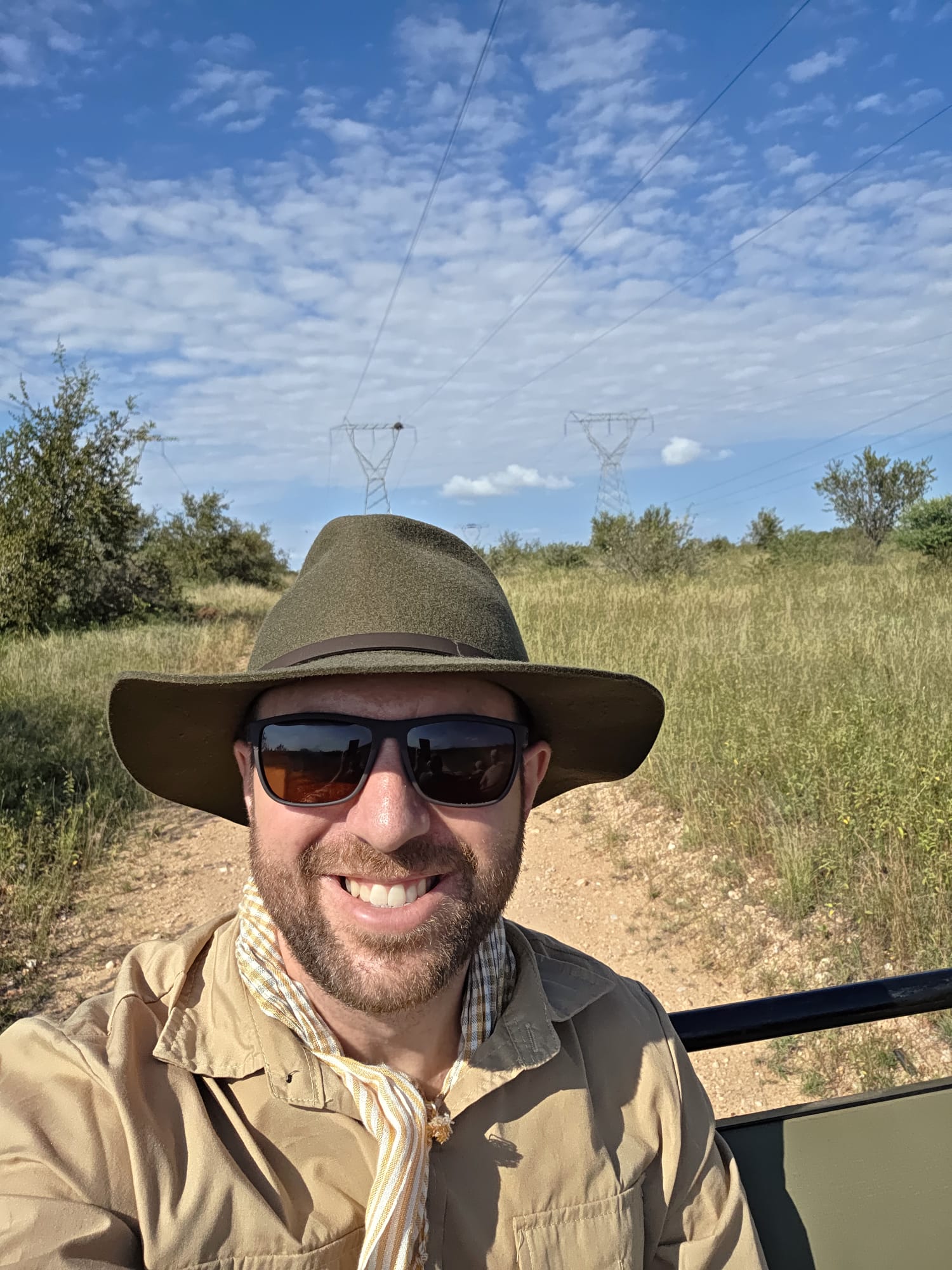 Andrew McWhinney - Volunteer selfie