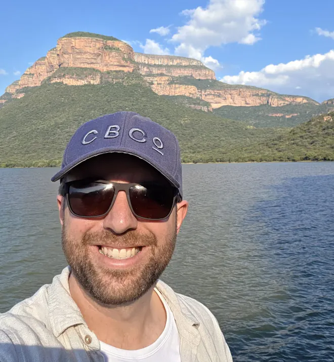 Andrew McWhinney - Volunteer selfie