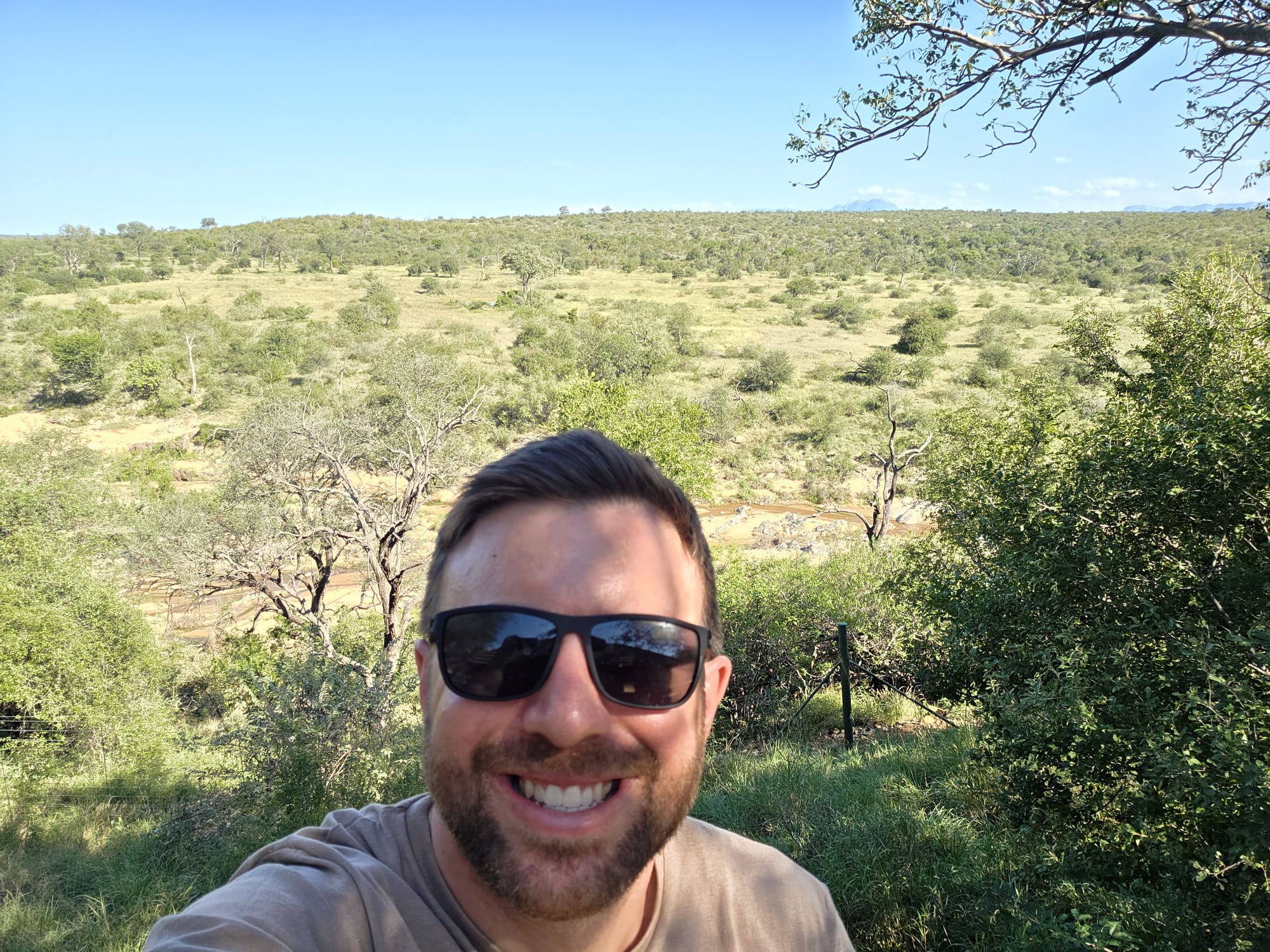 Andrew McWhinney - Volunteer selfie