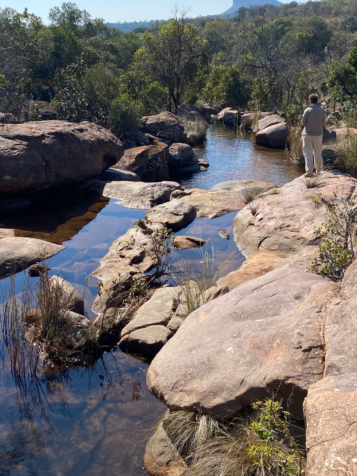 Creek excursion at Golola Rhino Orphanage - Casey Sims