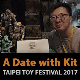 A date with Kit in Taipei Toy Festival 2017!
