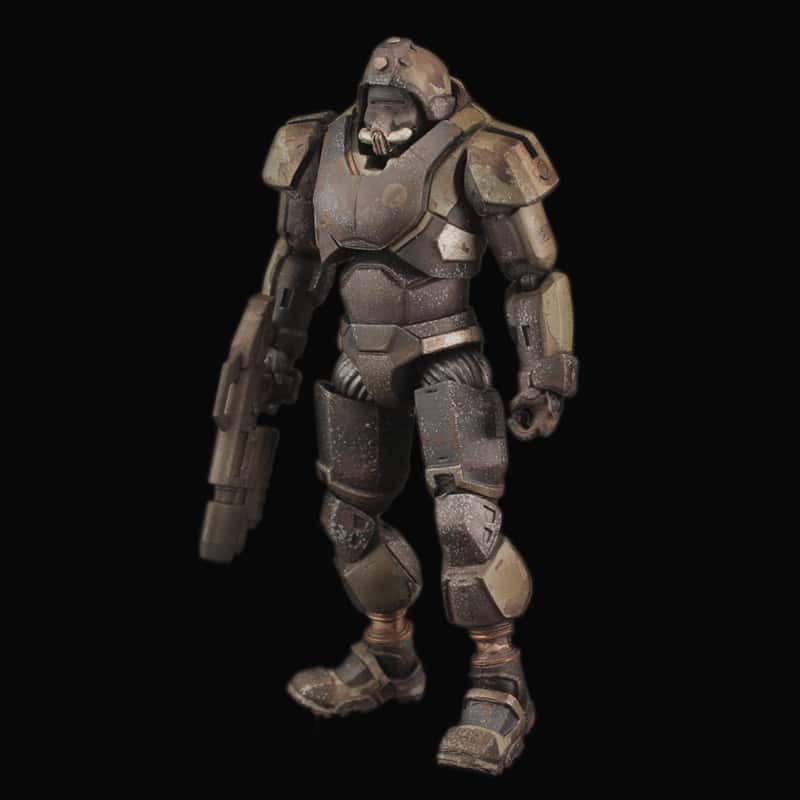 ACID RAIN WORLD | Products | AR025 Reborn Trooper (Omanga Military)
